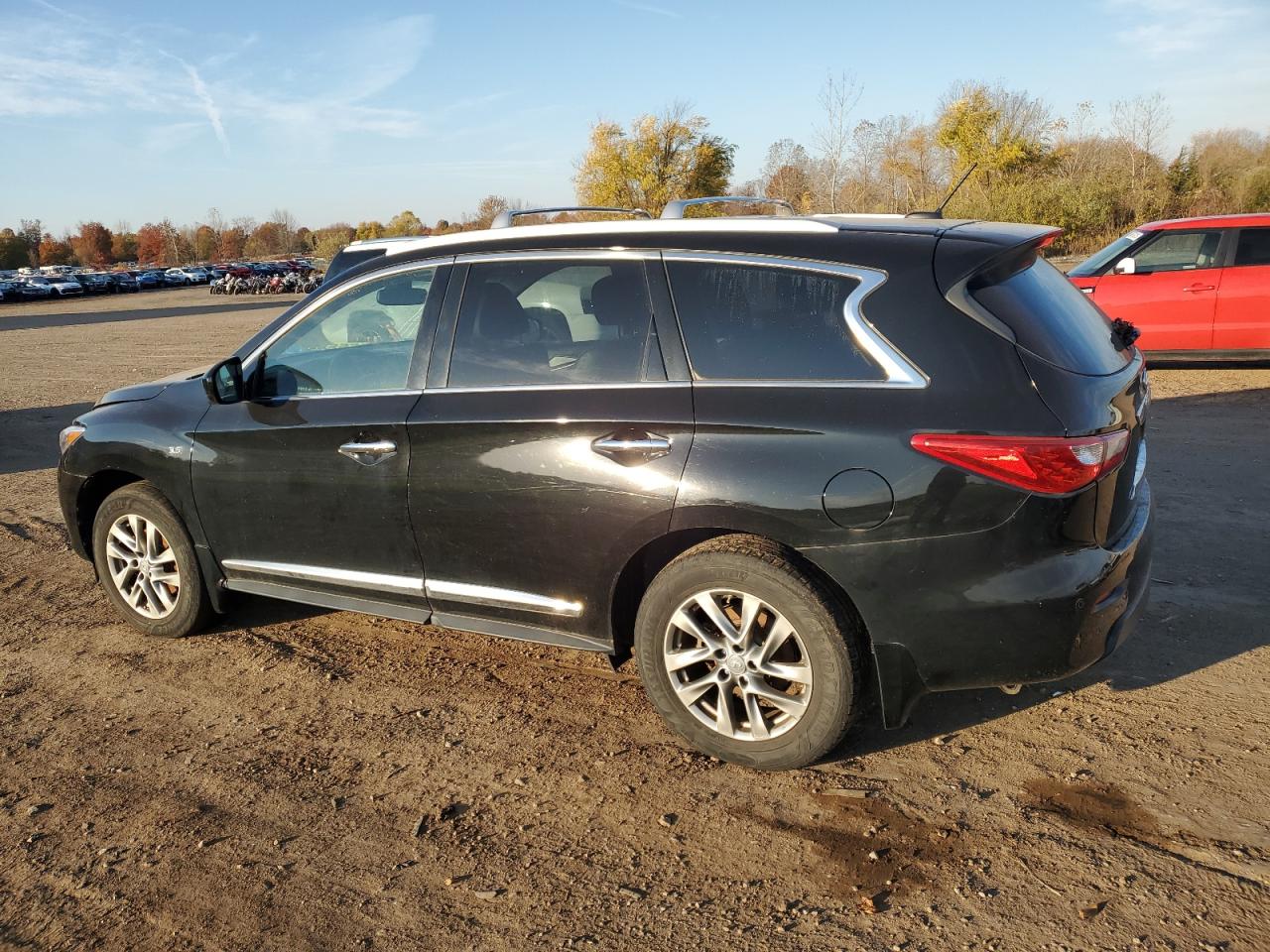 2015 Infiniti Qx60 Black vin: 5N1AL0MM1FC522244