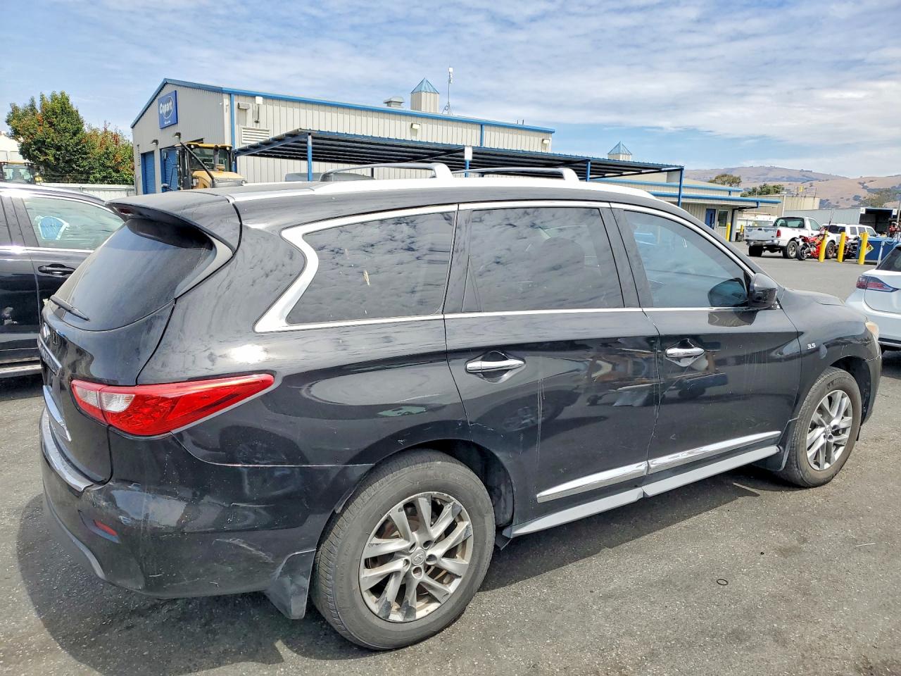 2015 Infiniti Qx60 Base Black vin: 5N1AL0MM1FC528481