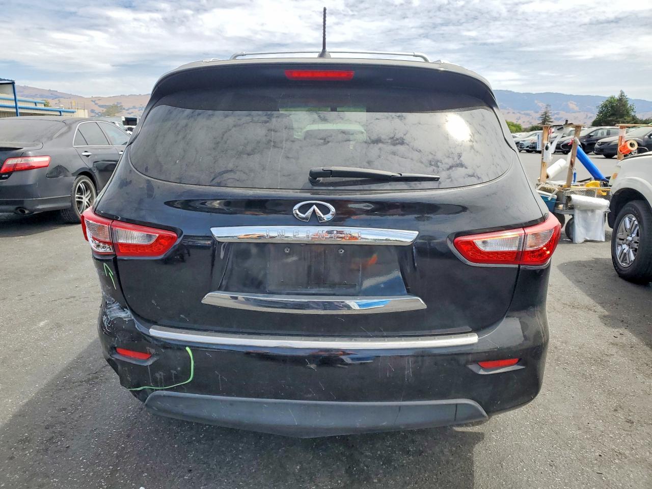 2015 Infiniti Qx60 Base Black vin: 5N1AL0MM1FC528481