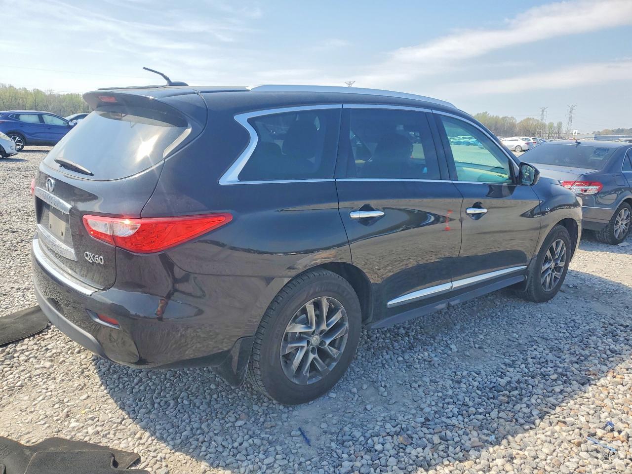 2015 Infiniti Qx60 Base Black vin: 5N1AL0MM1FC529520