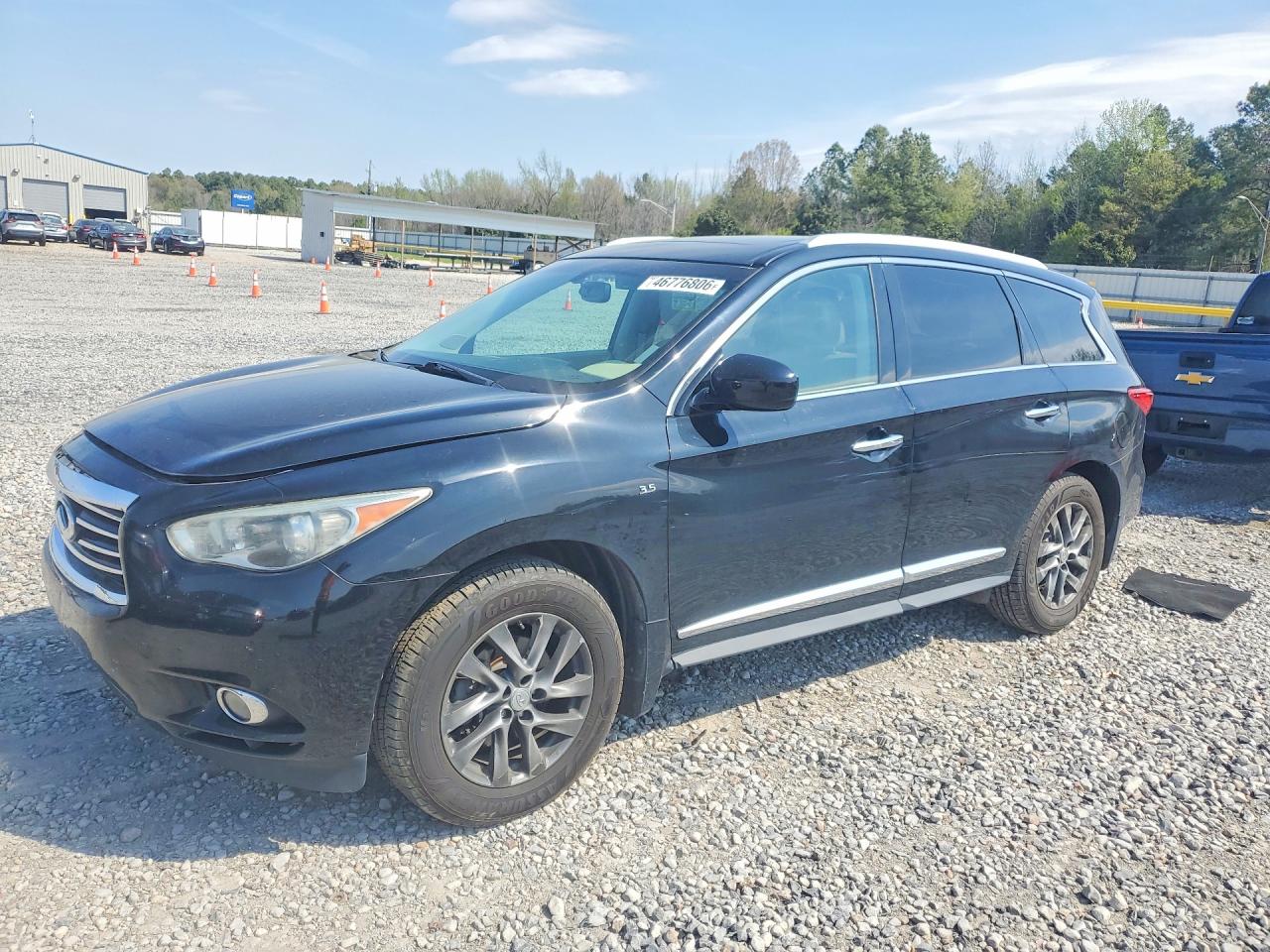2015 Infiniti Qx60 Base Black vin: 5N1AL0MM1FC529520