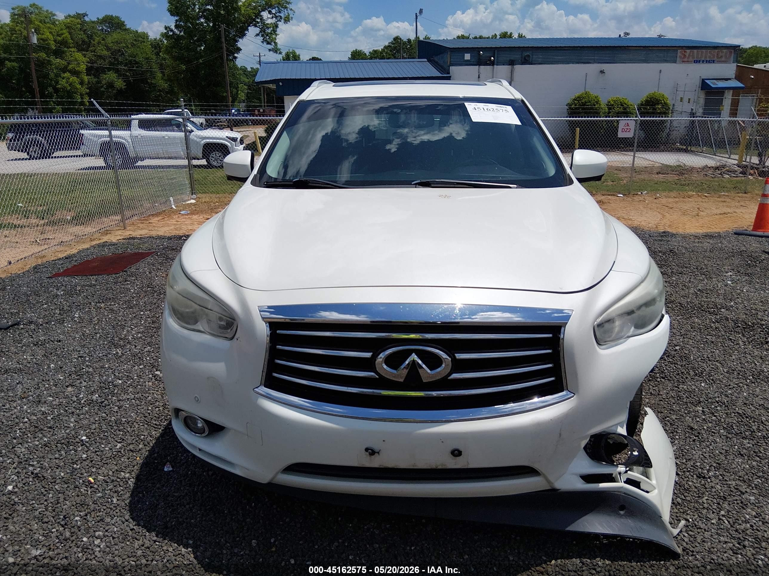 2015 Infiniti Qx60   Белый vin: 5N1AL0MM1FC530490