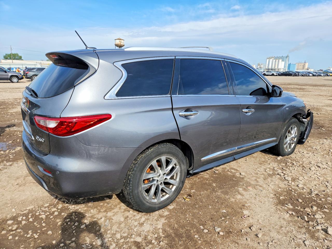 2015 Infiniti Qx60 Base Gray vin: 5N1AL0MM1FC532837