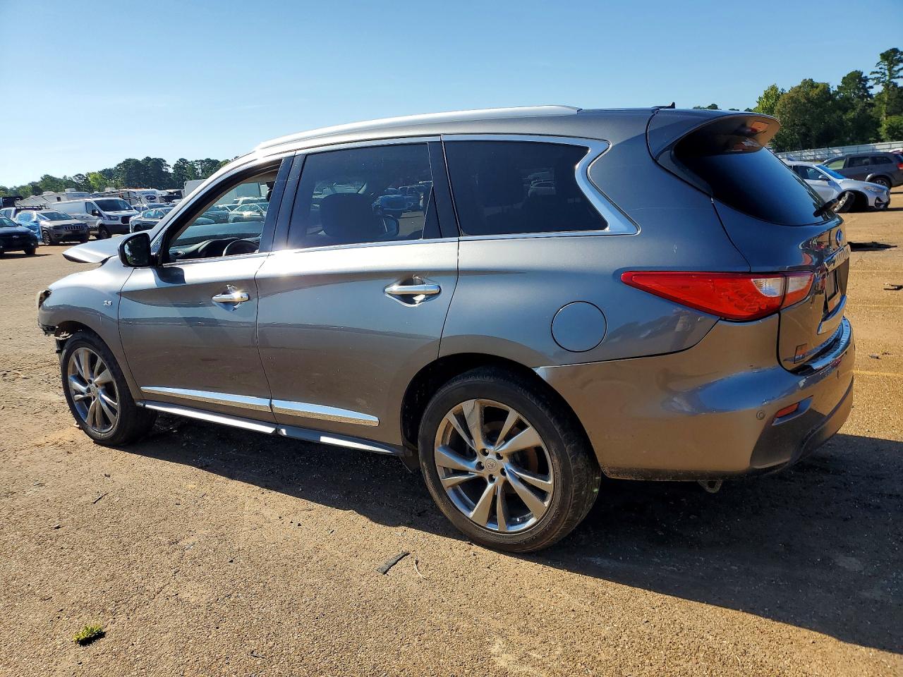 2015 Infiniti Qx60 Base Gray vin: 5N1AL0MM1FC534684