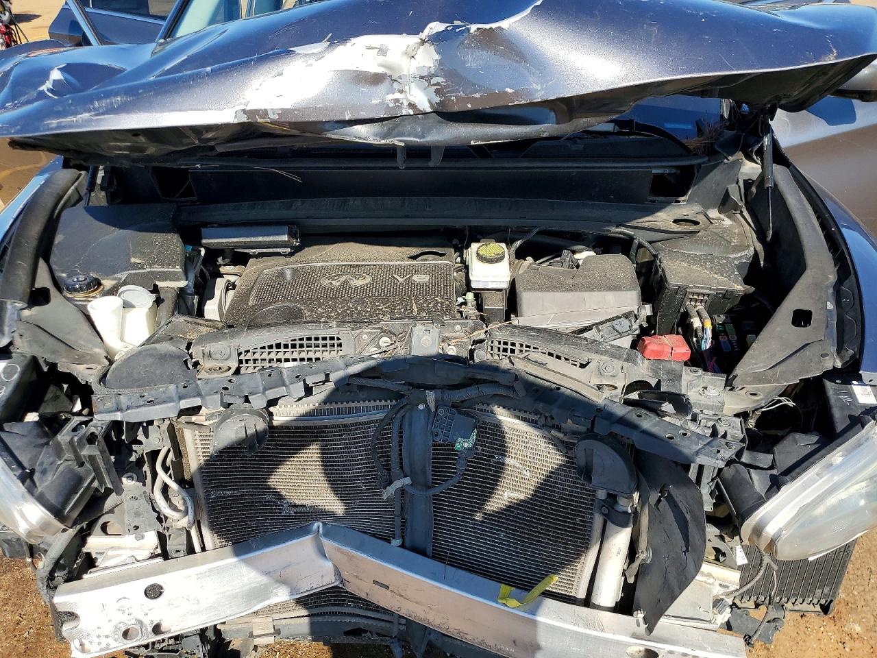 2015 Infiniti Qx60 Base Gray vin: 5N1AL0MM1FC534684
