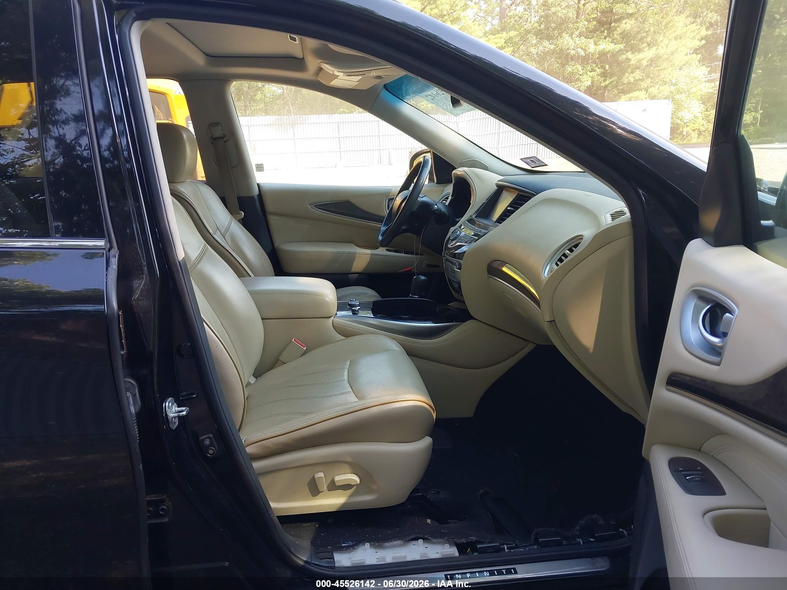 2015 Infiniti Qx60 Black vin: 5N1AL0MM1FC537116