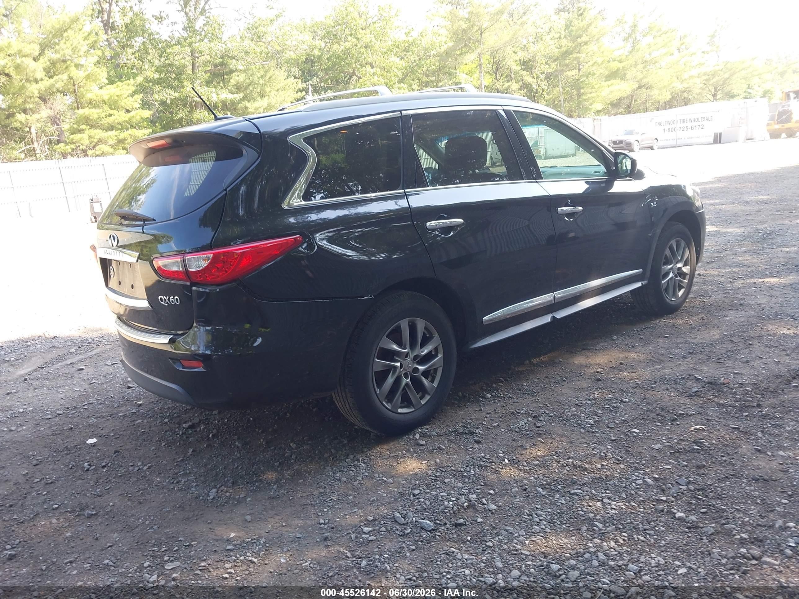 2015 Infiniti Qx60 Black vin: 5N1AL0MM1FC537116