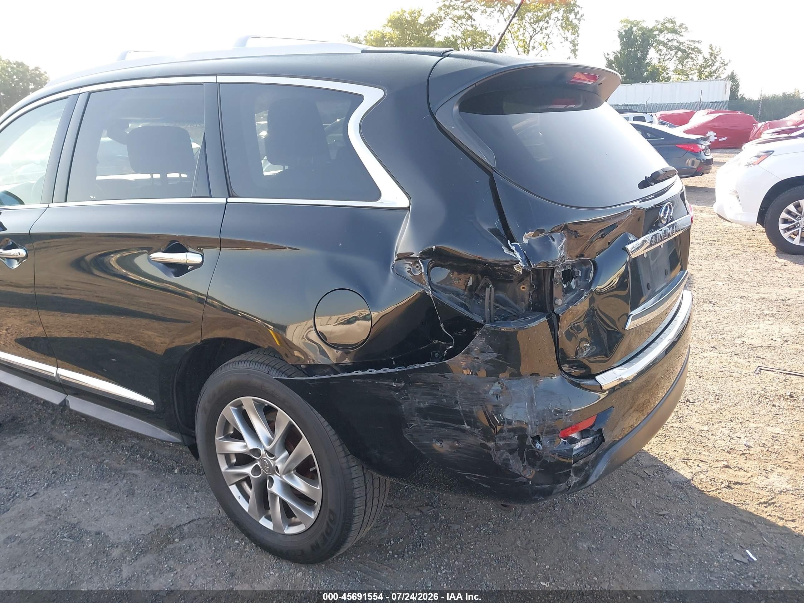 2015 Infiniti Qx60 Black vin: 5N1AL0MM1FC546284