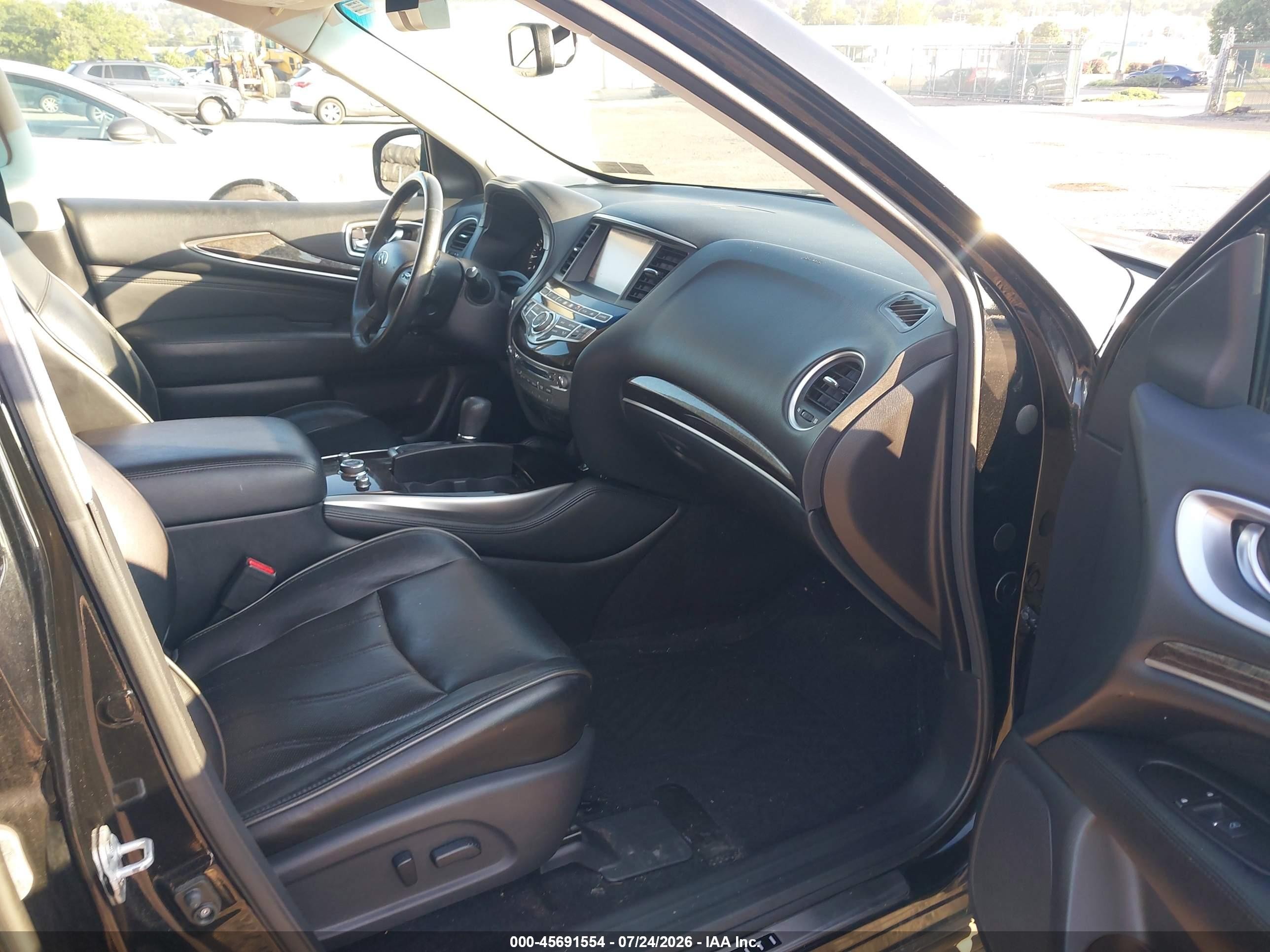2015 Infiniti Qx60 Black vin: 5N1AL0MM1FC546284