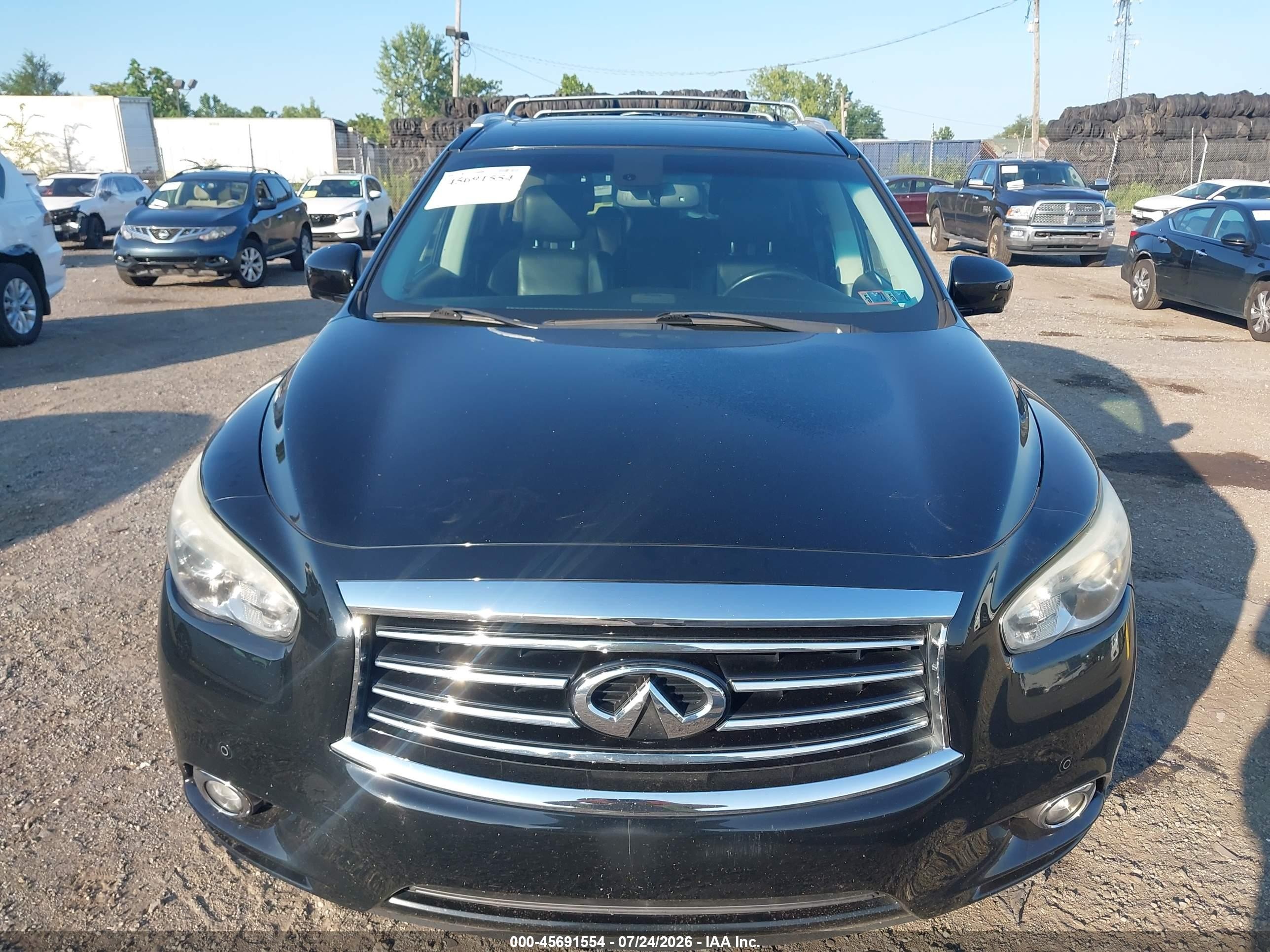 2015 Infiniti Qx60 Black vin: 5N1AL0MM1FC546284