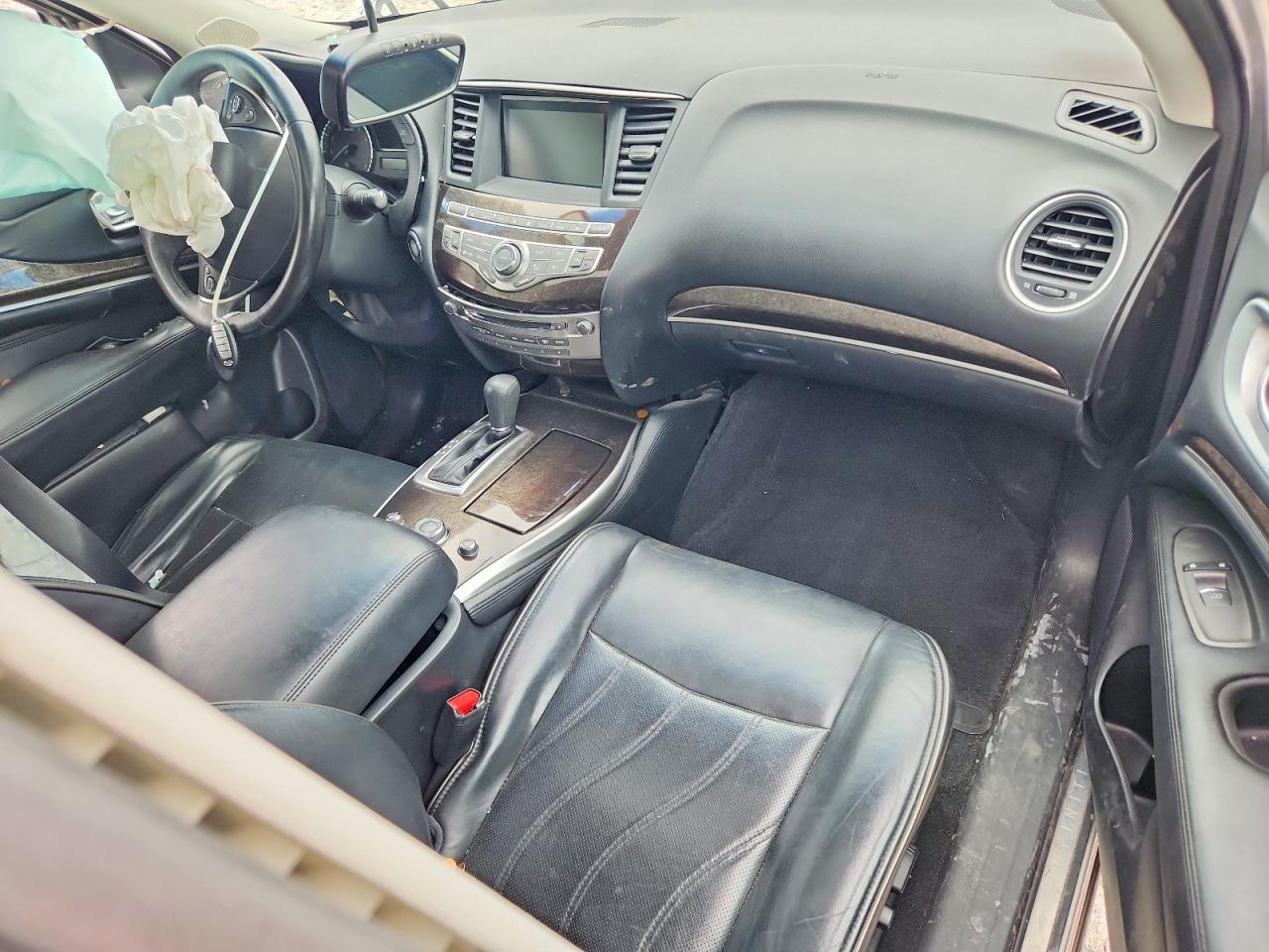 2015 Infiniti Qx60 Base Silver vin: 5N1AL0MM1FC546527