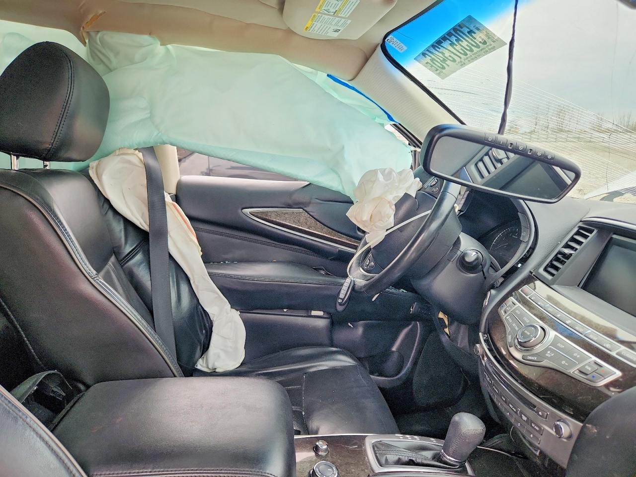 2015 Infiniti Qx60 Base Silver vin: 5N1AL0MM1FC546527