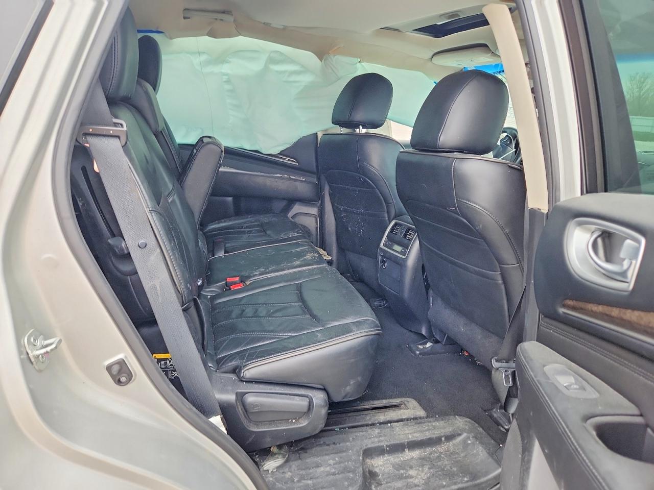 2015 Infiniti Qx60 Base Silver vin: 5N1AL0MM1FC546527