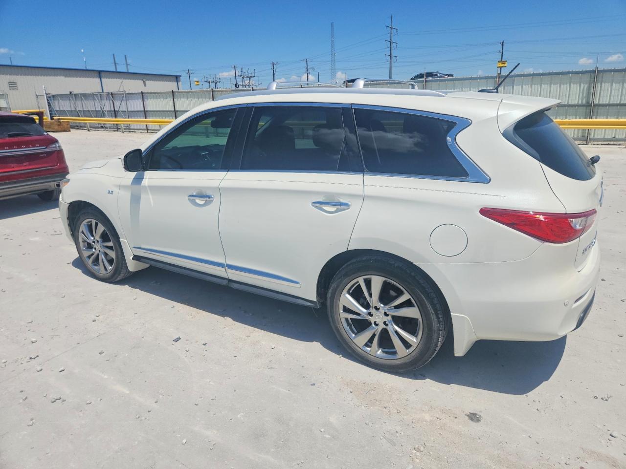 2015 Infiniti Qx60 Base White vin: 5N1AL0MM1FC547323