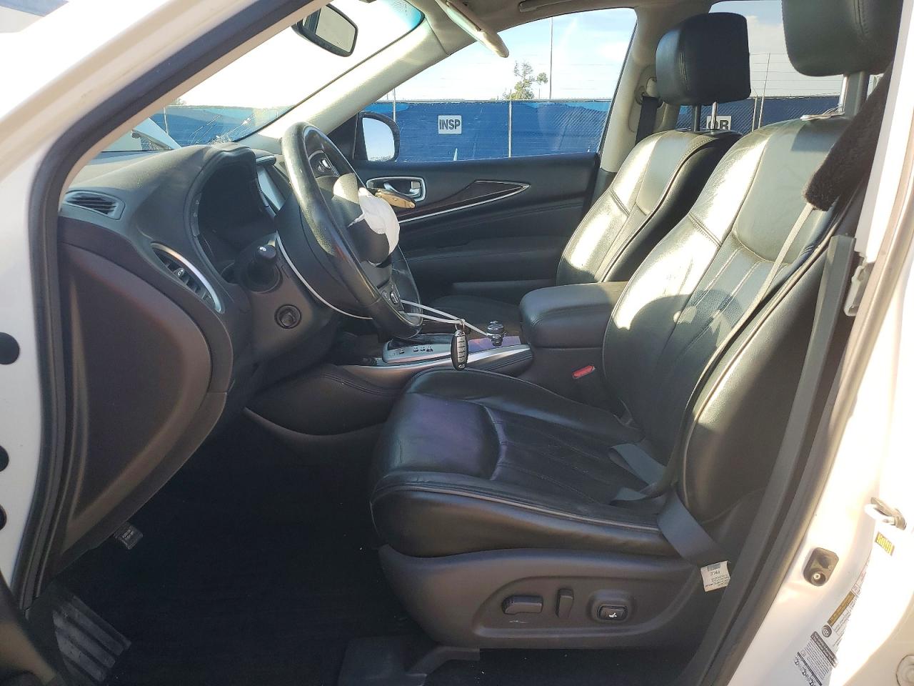 2015 Infiniti Qx60 Base White vin: 5N1AL0MM1FC547709