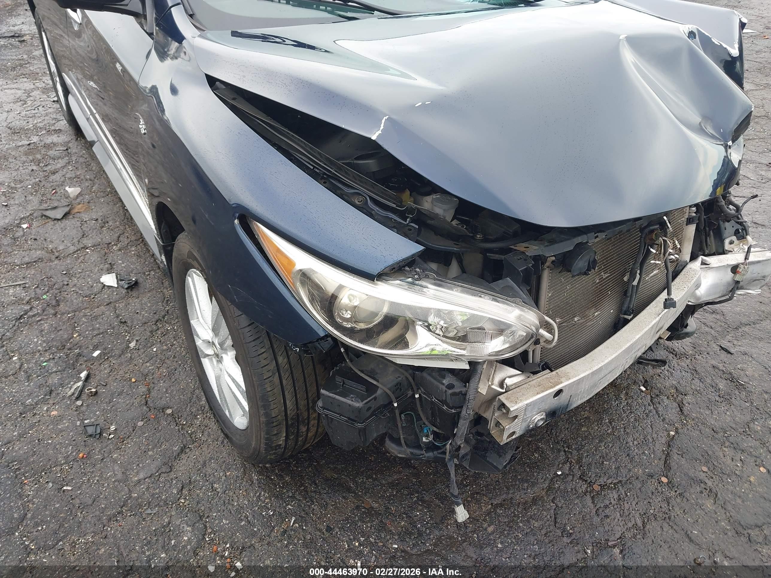 2015 Infiniti Qx60 Dark Blue vin: 5N1AL0MM1FC548276