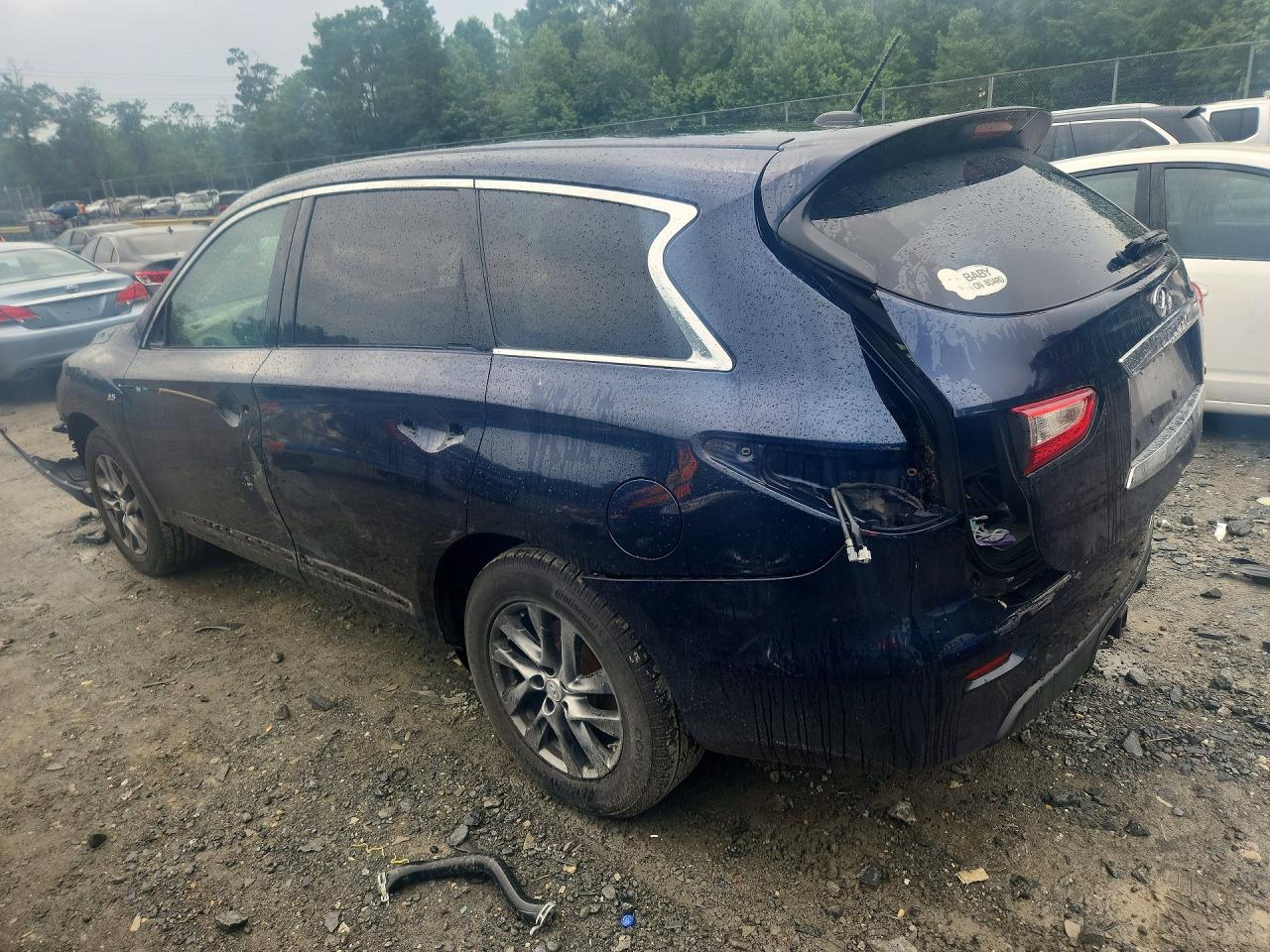 2015 Infiniti Qx60 Base Blue vin: 5N1AL0MM1FC550383