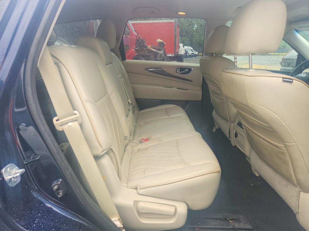 2015 Infiniti Qx60 Base Blue vin: 5N1AL0MM1FC550383