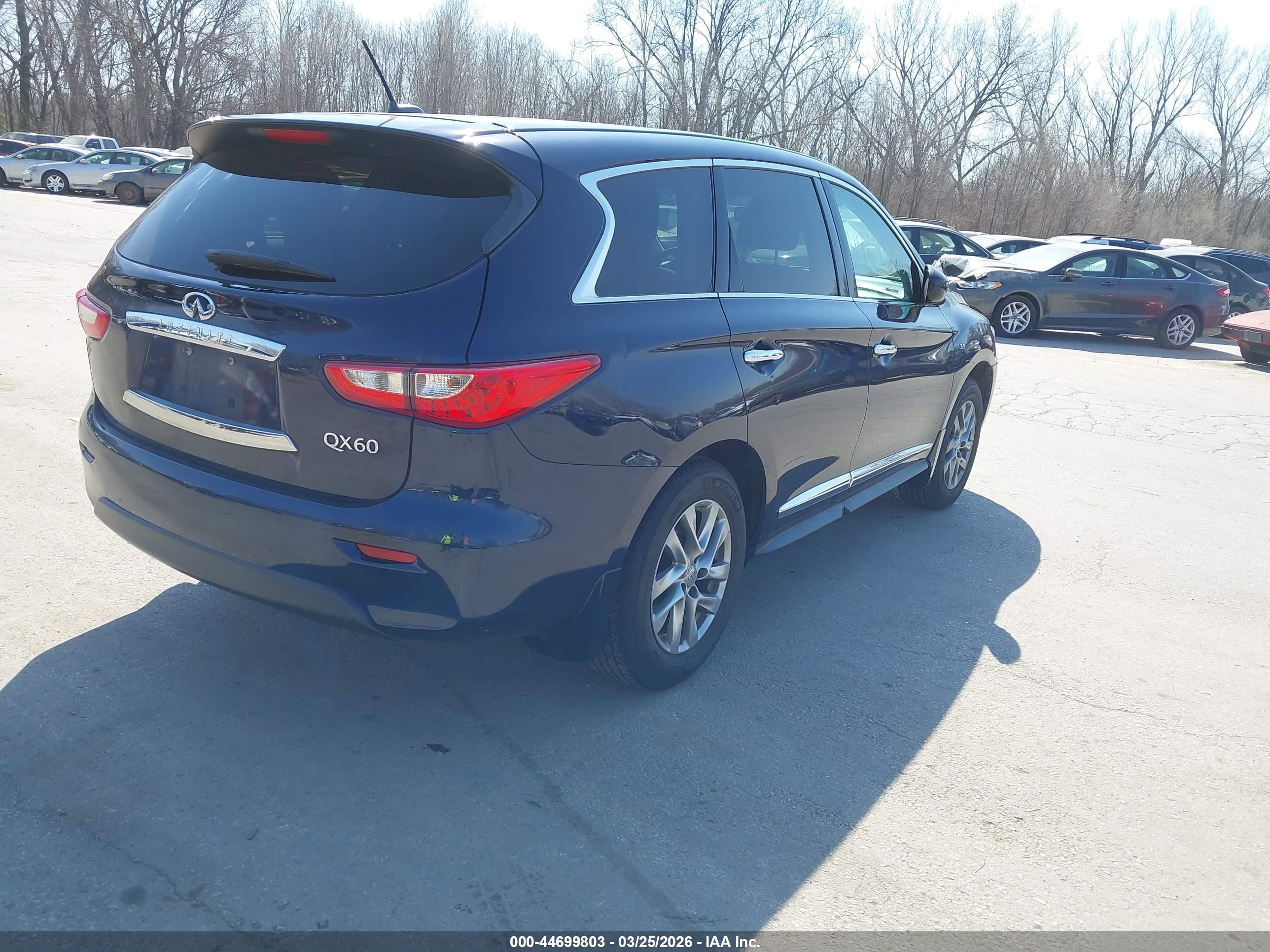 2015 Infiniti Qx60   Navy vin: 5N1AL0MM1FC553820