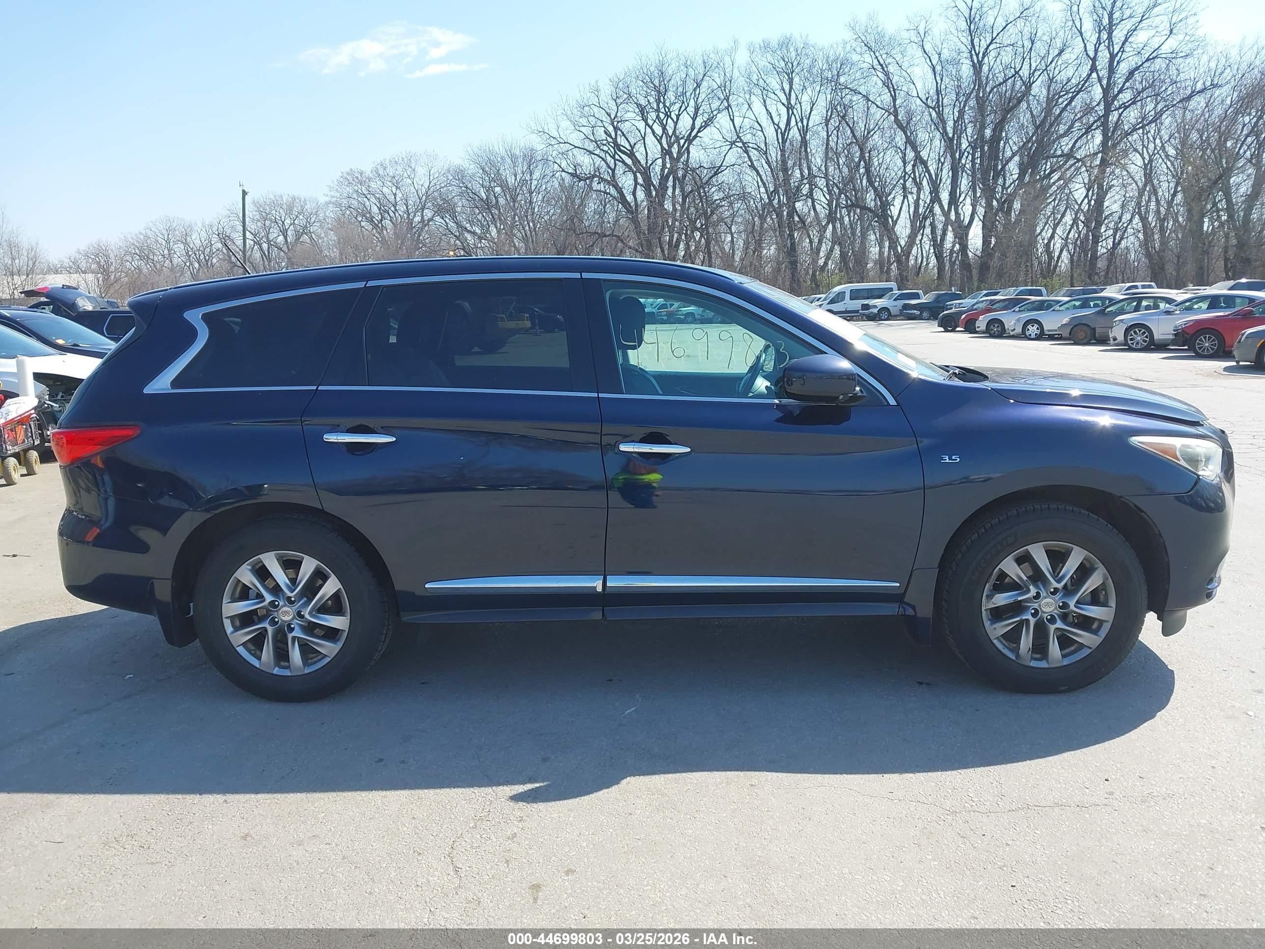 2015 Infiniti Qx60   Navy vin: 5N1AL0MM1FC553820
