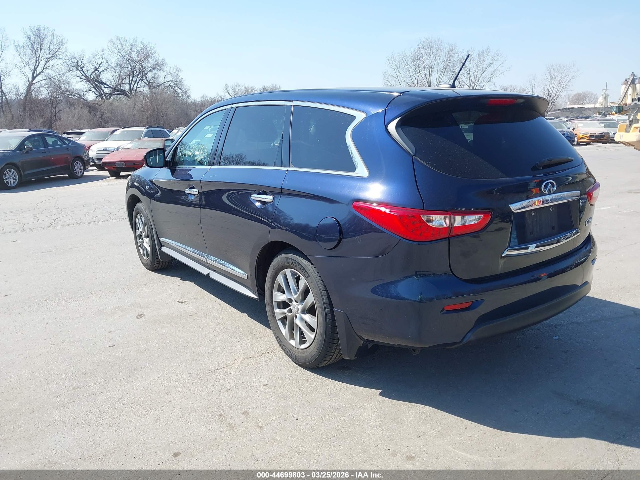 2015 Infiniti Qx60   Navy vin: 5N1AL0MM1FC553820
