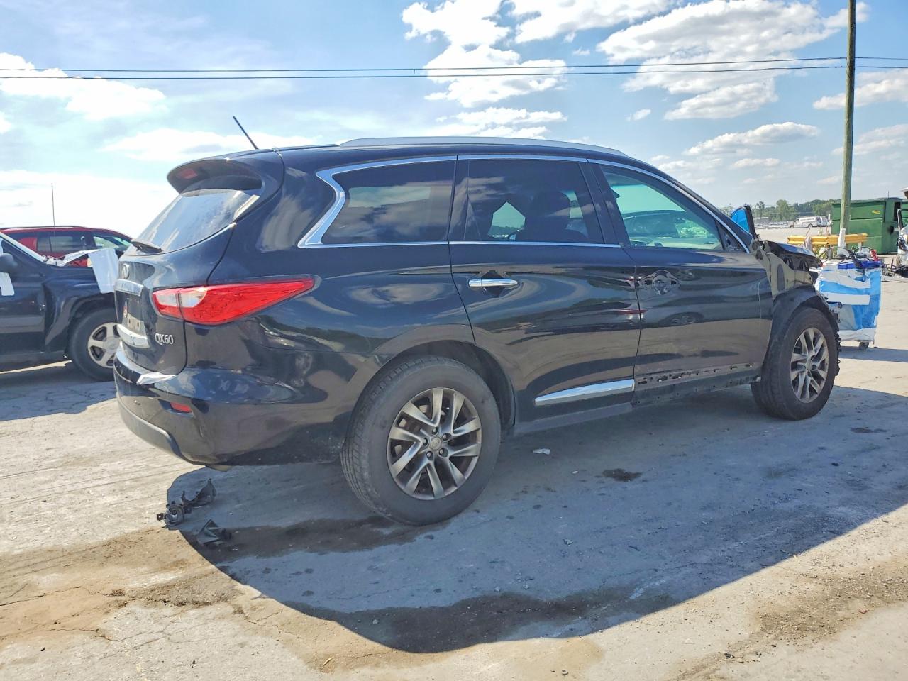 2015 Infiniti Qx60 Base Black vin: 5N1AL0MM1FC555776