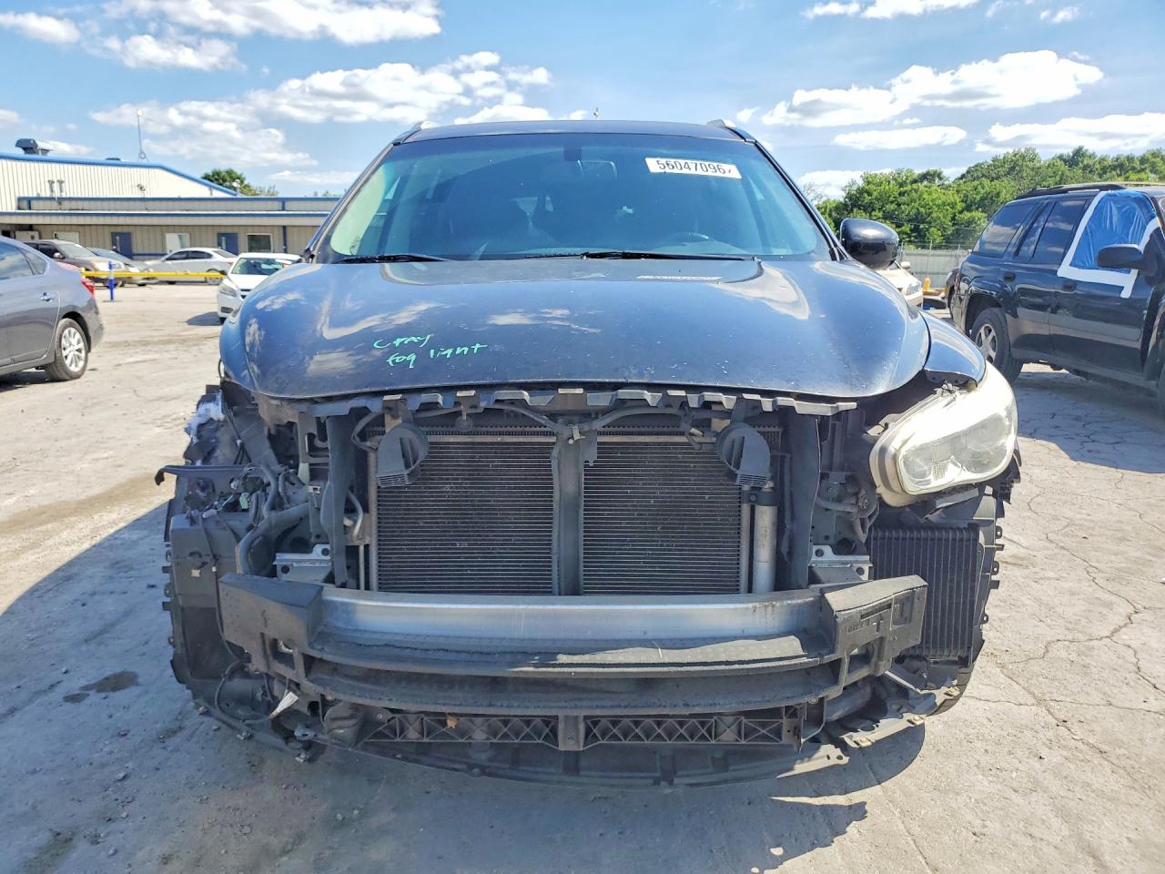 2015 Infiniti Qx60 Base Black vin: 5N1AL0MM1FC555776