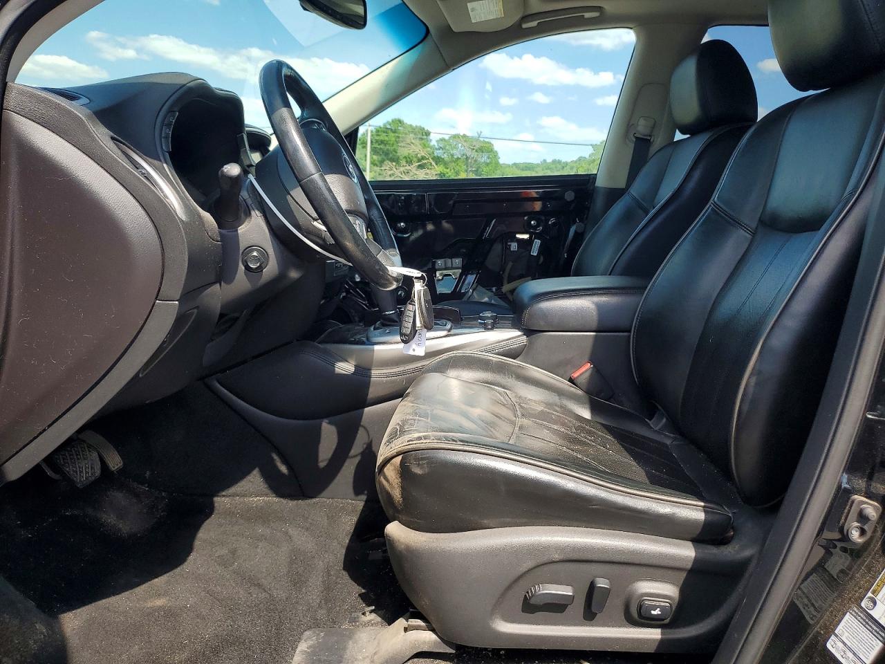 2015 Infiniti Qx60 Base Black vin: 5N1AL0MM1FC555776