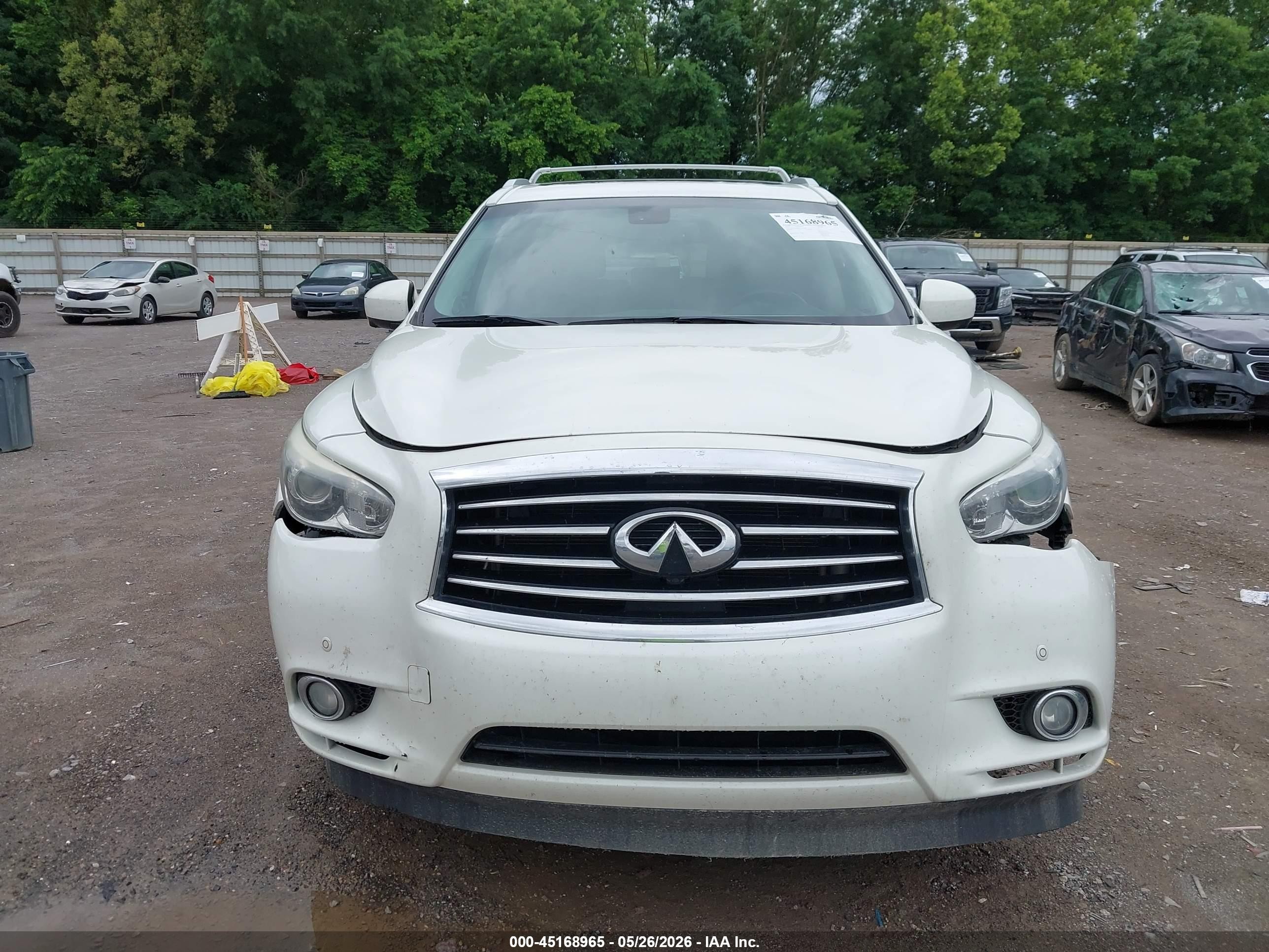 2015 Infiniti Qx60   Белый vin: 5N1AL0MM1FC556328
