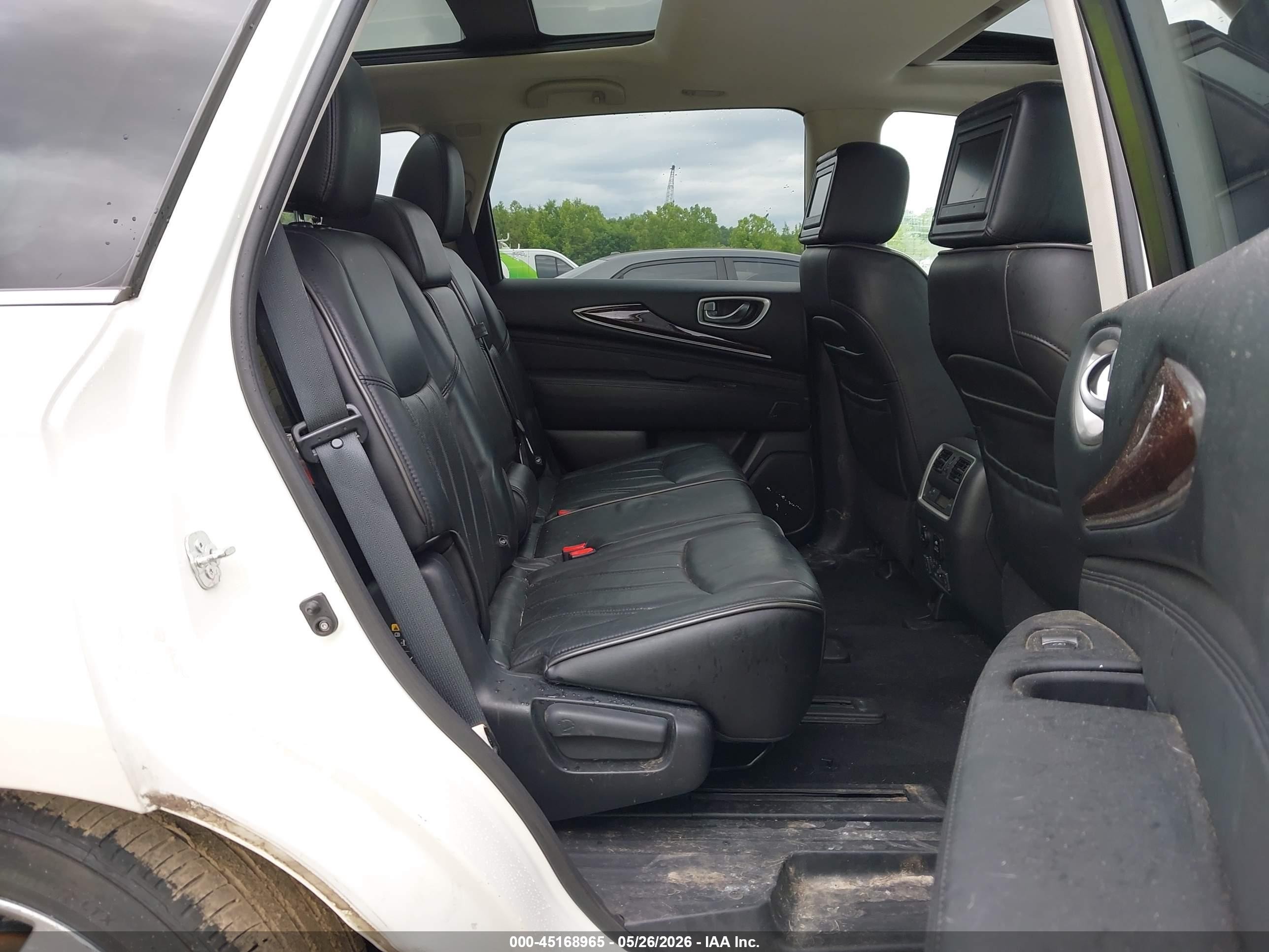 2015 Infiniti Qx60   Белый vin: 5N1AL0MM1FC556328
