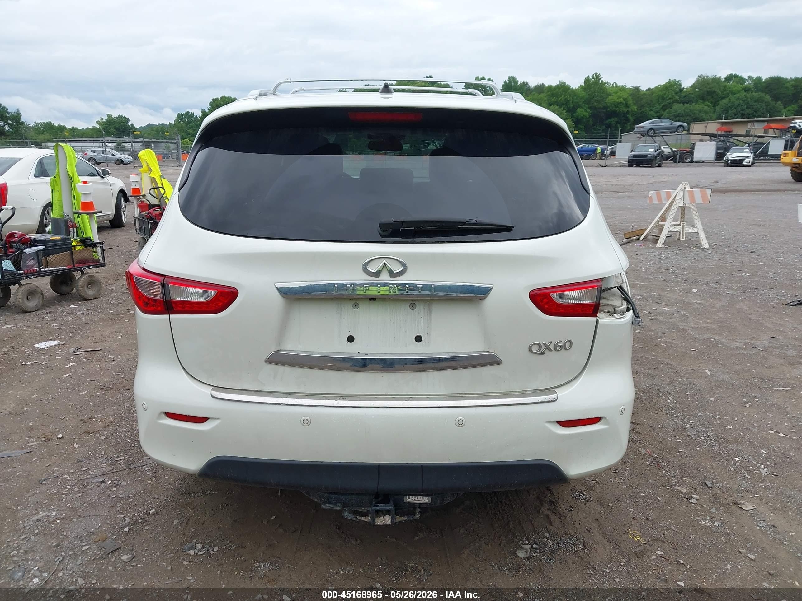 2015 Infiniti Qx60   Белый vin: 5N1AL0MM1FC556328