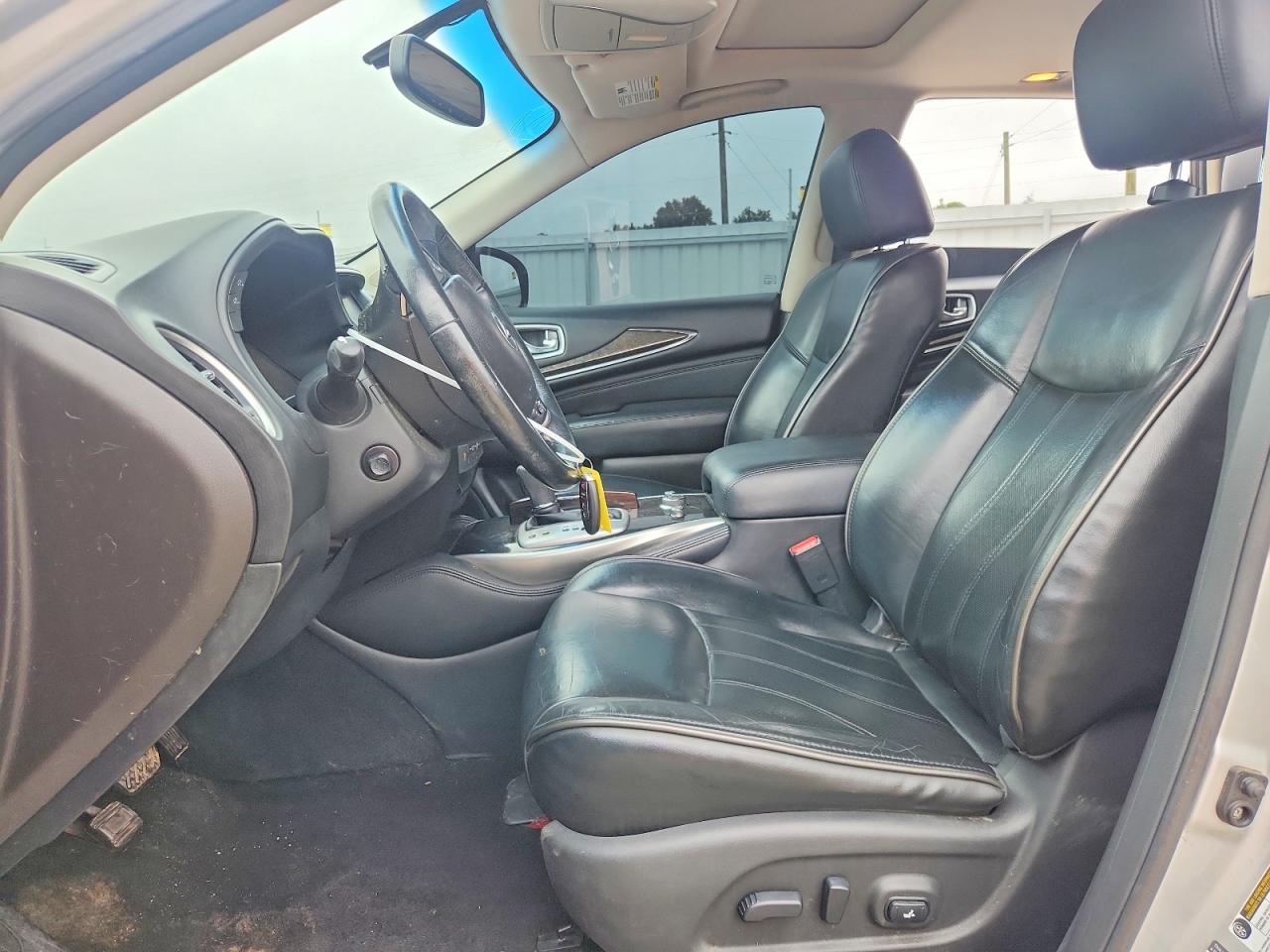 2015 Infiniti Qx60 Base Silver vin: 5N1AL0MM1FC557527