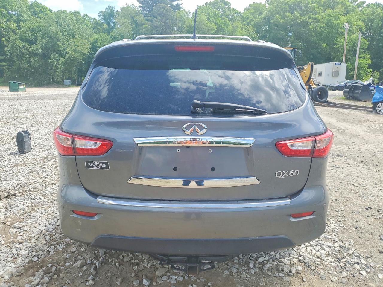 2015 Infiniti Qx60 Base Gray vin: 5N1AL0MM1FC559519