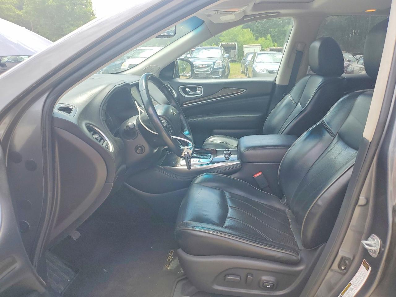 2015 Infiniti Qx60 Base Gray vin: 5N1AL0MM1FC559519