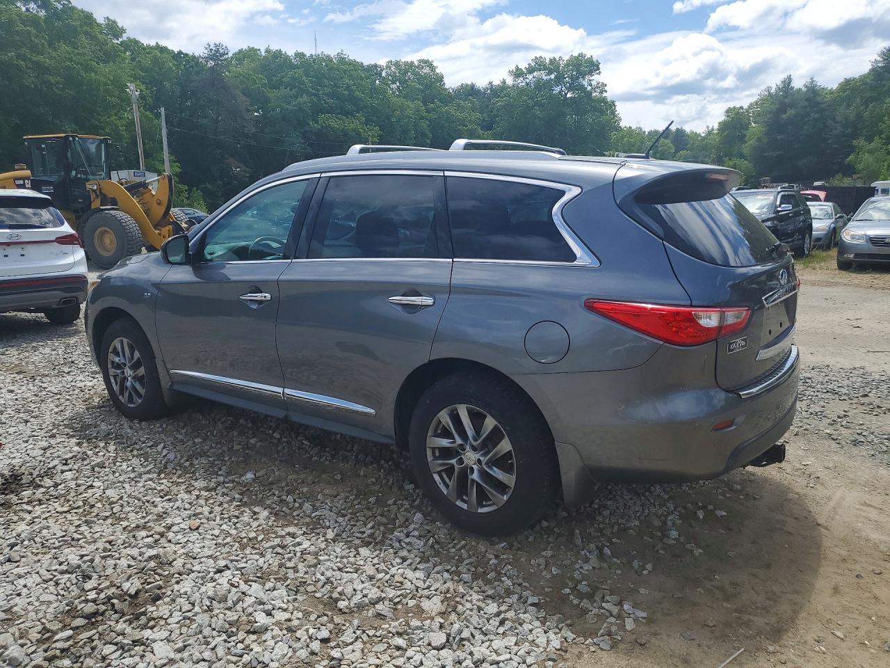 2015 Infiniti Qx60 Base Gray vin: 5N1AL0MM1FC559519