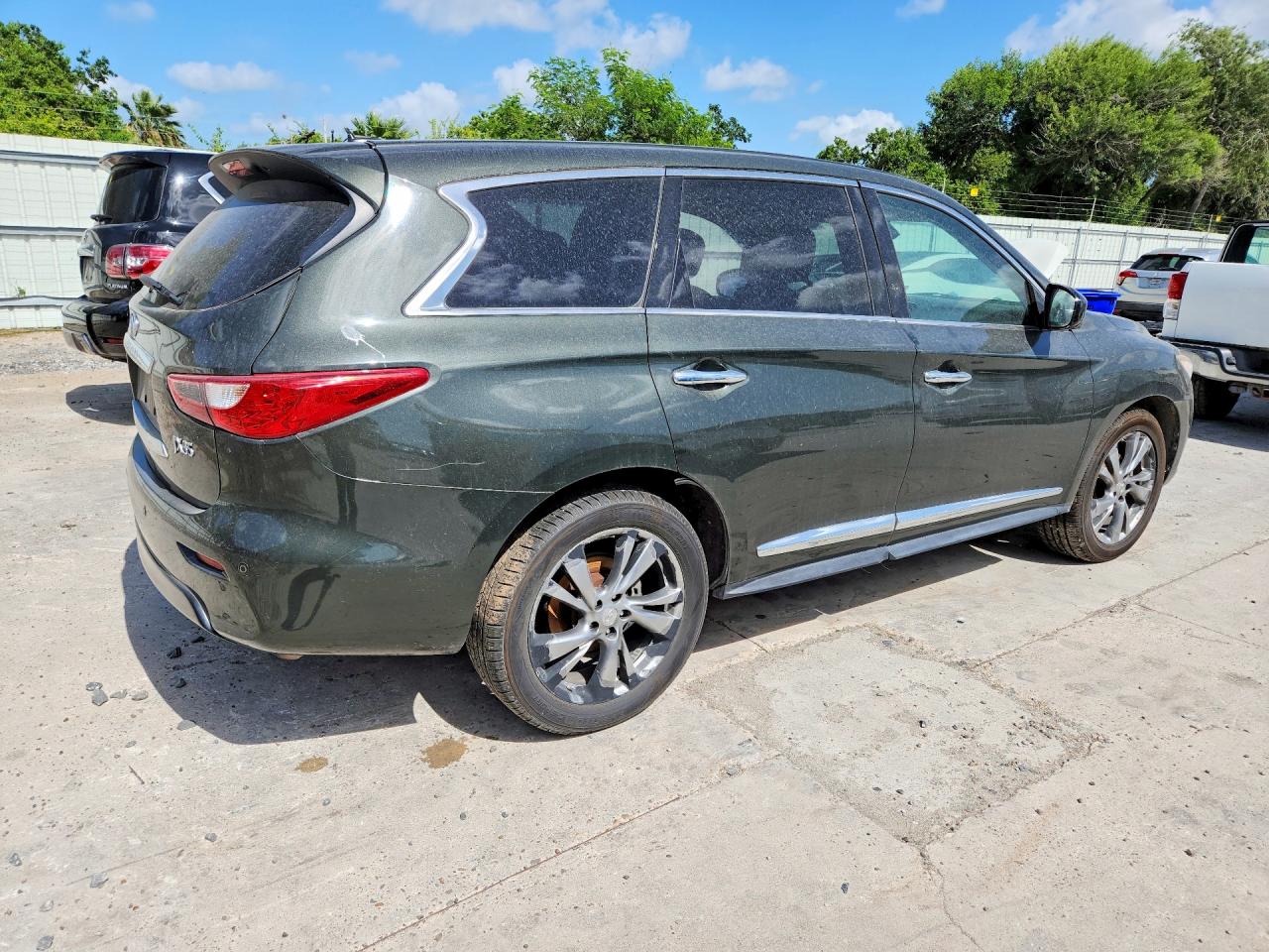 2013 Infiniti Jx35 Base Gray vin: 5N1AL0MM2DC300129