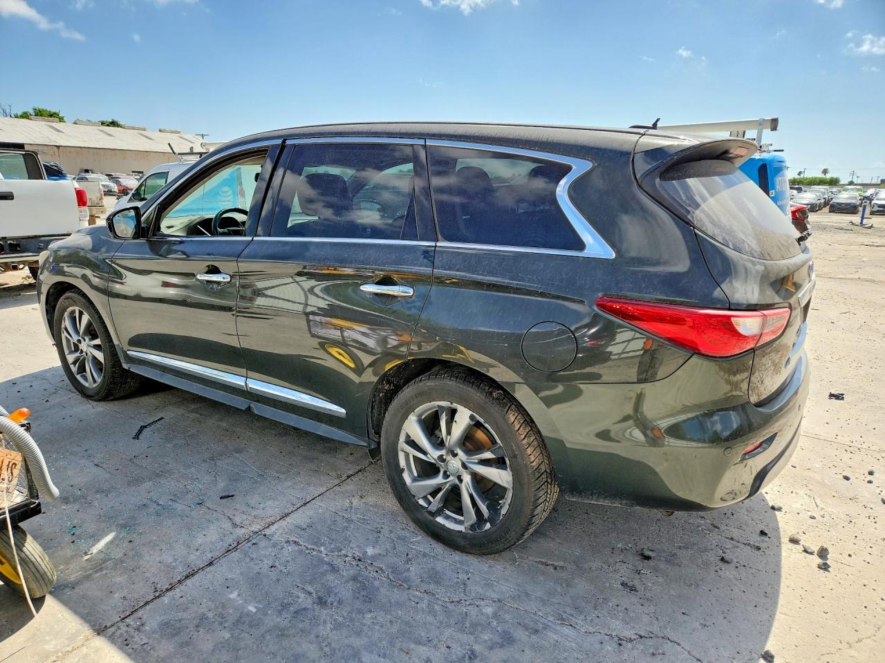 2013 Infiniti Jx35 Base Gray vin: 5N1AL0MM2DC300129