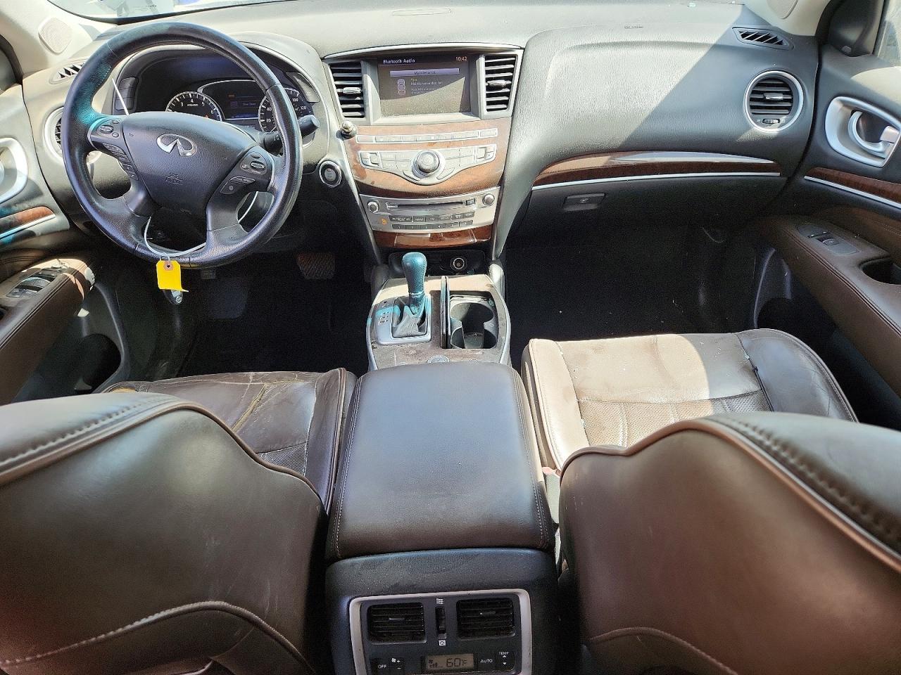 2013 Infiniti Jx35 Base Gray vin: 5N1AL0MM2DC300129