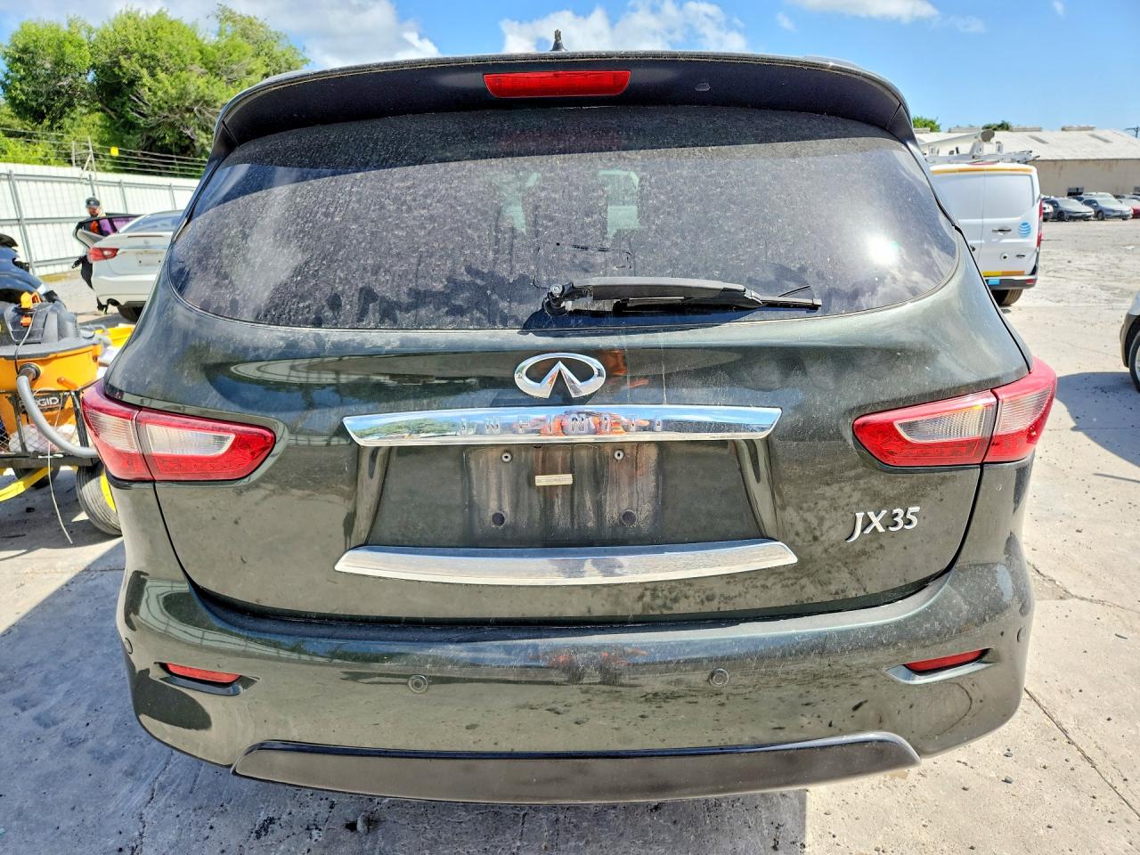 2013 Infiniti Jx35 Base Gray vin: 5N1AL0MM2DC300129