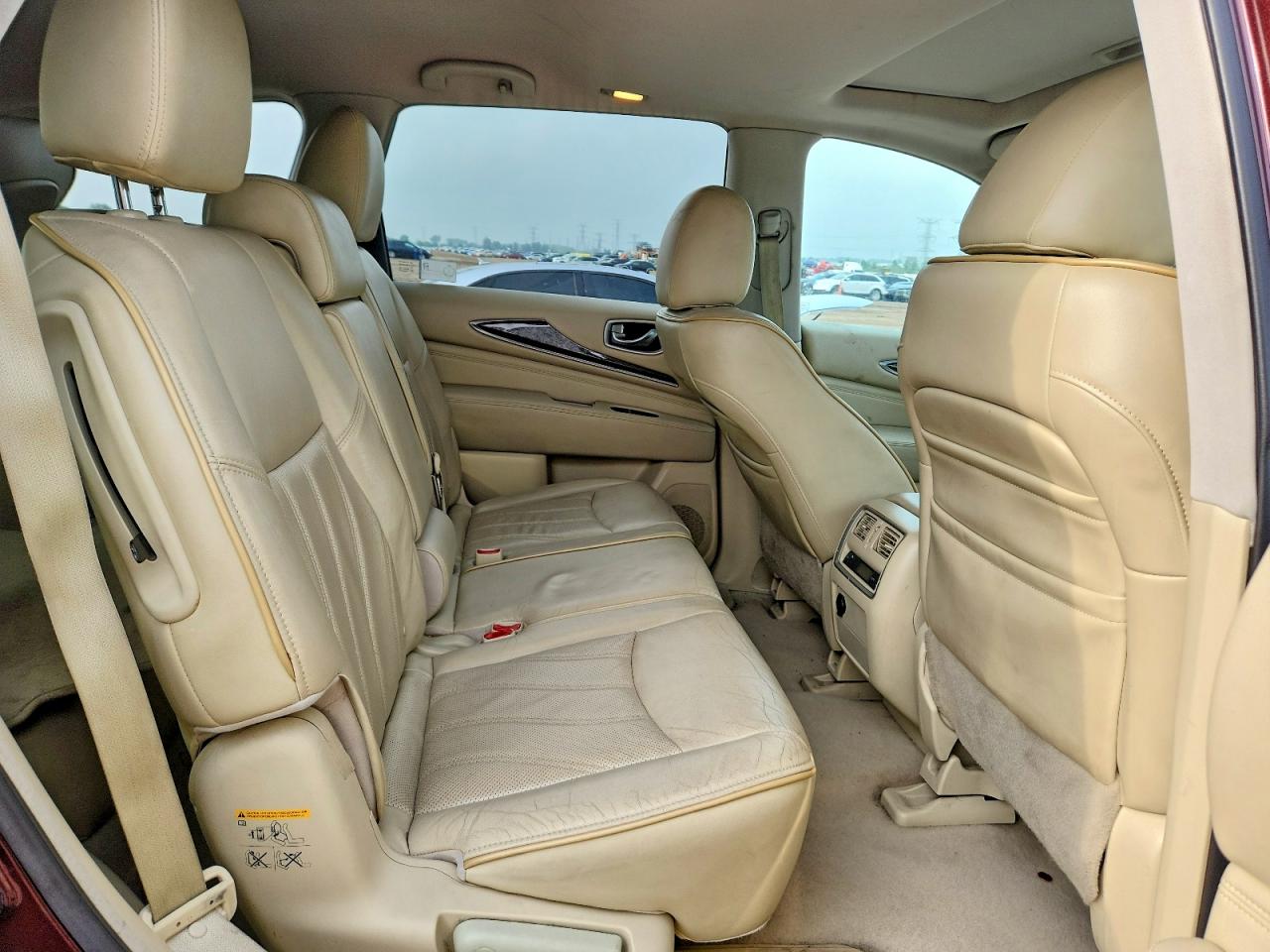 2013 Infiniti Jx35 Base Maroon vin: 5N1AL0MM2DC303001