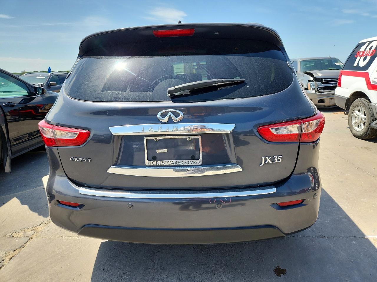 2013 Infiniti Jx35 Base Gray vin: 5N1AL0MM2DC310580