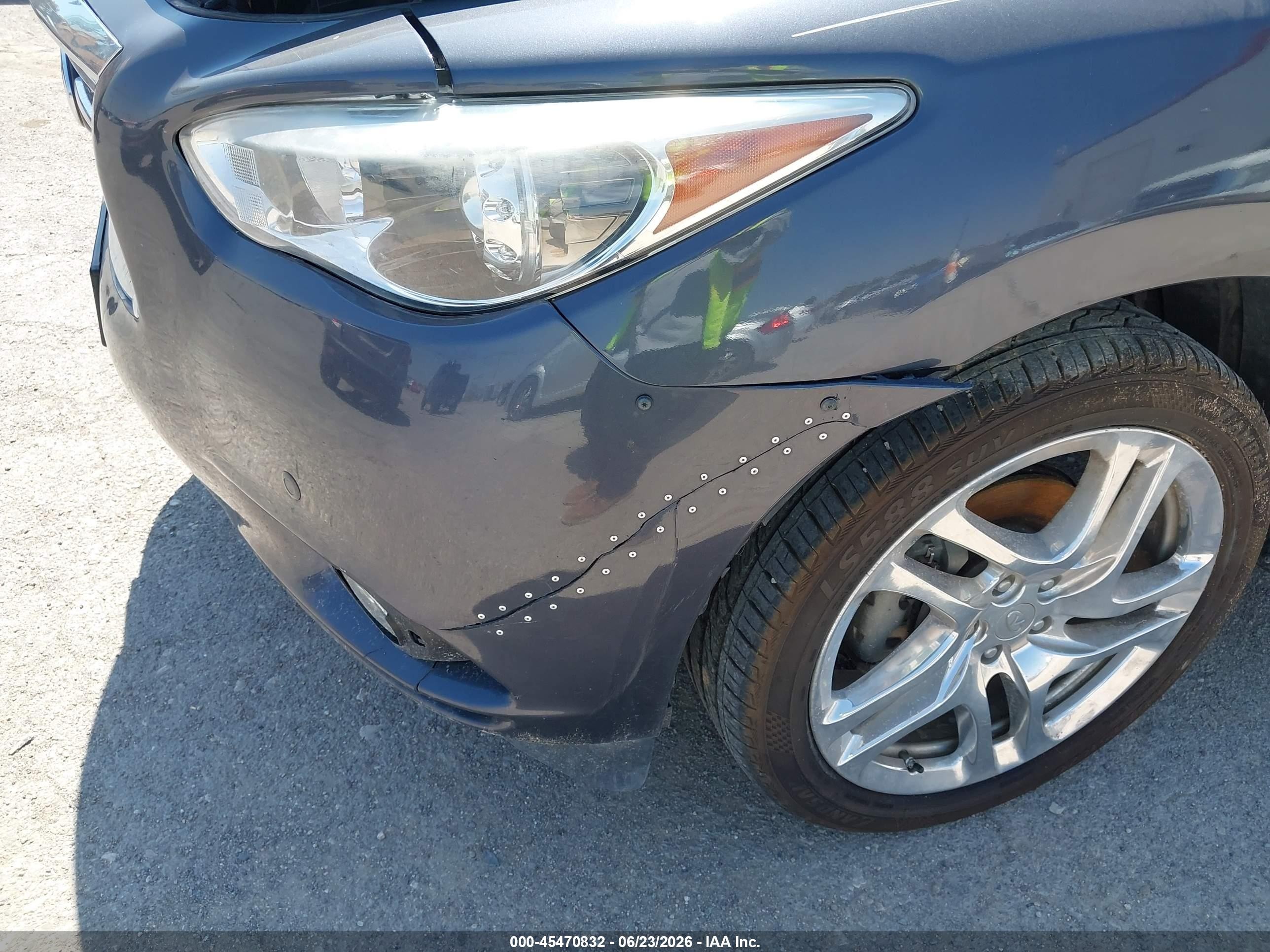 2013 Infiniti Jx35   Gray vin: 5N1AL0MM2DC314404