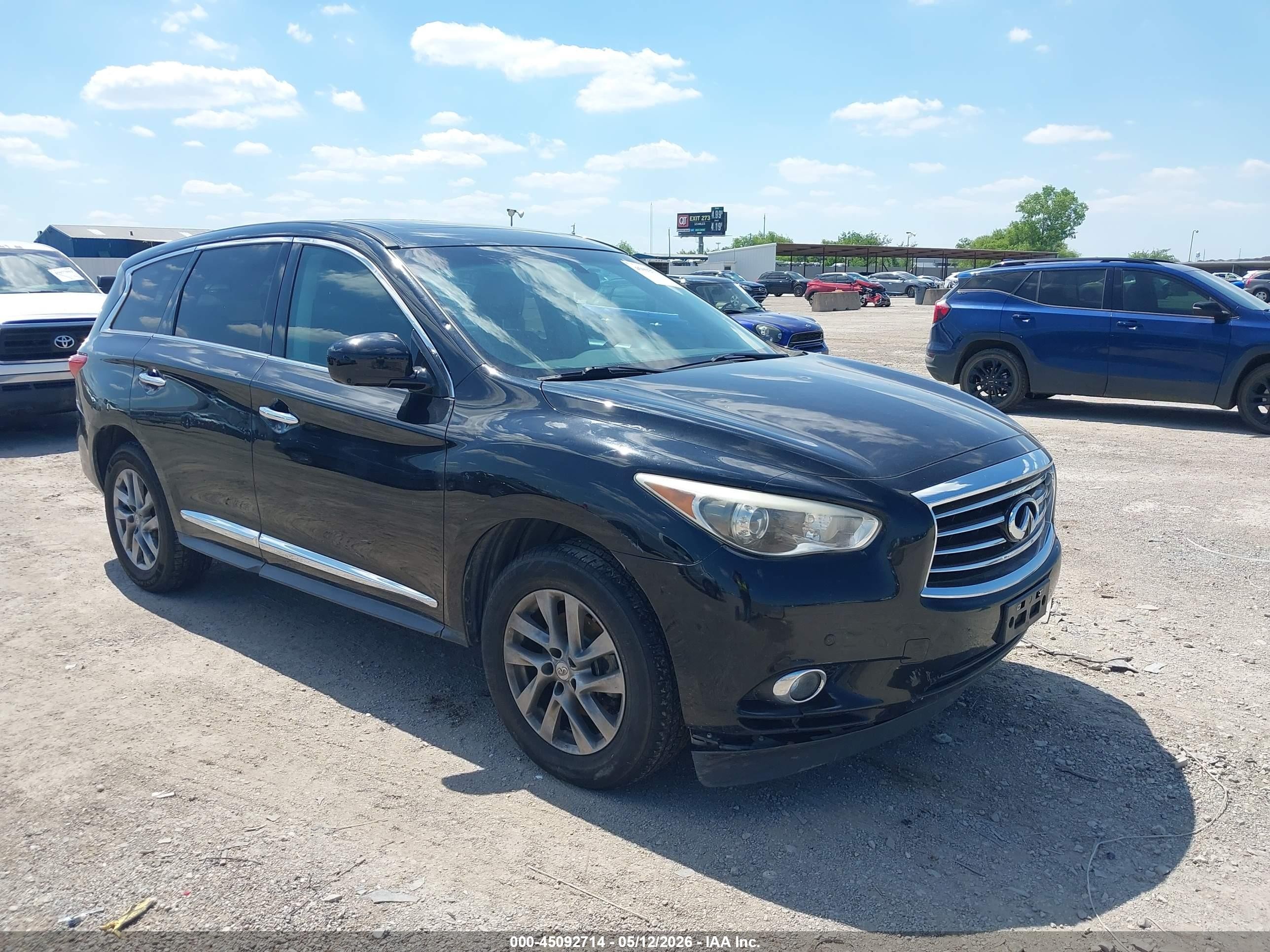 2013 Infiniti Jx35   Black vin: 5N1AL0MM2DC333244