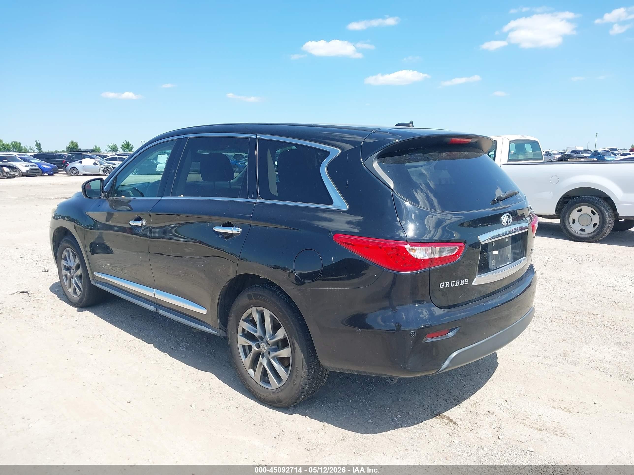2013 Infiniti Jx35   Black vin: 5N1AL0MM2DC333244