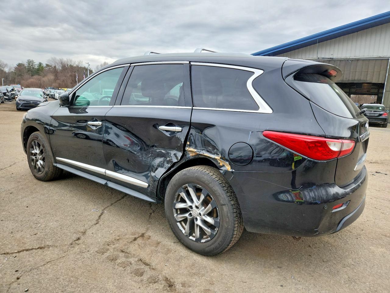 2013 Infiniti Jx35 Base Black vin: 5N1AL0MM2DC345846