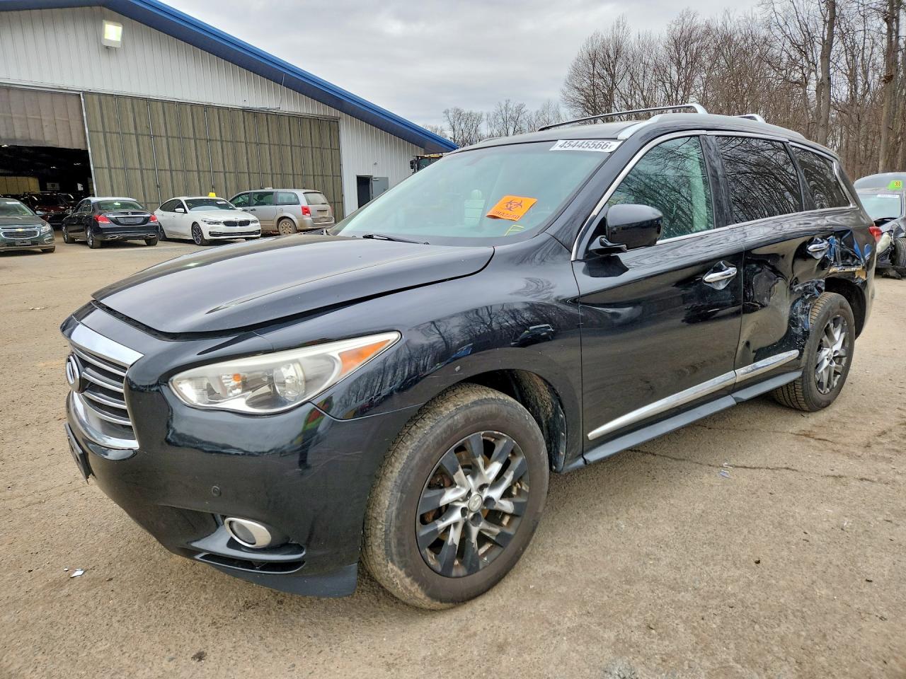 2013 Infiniti Jx35 Base Black vin: 5N1AL0MM2DC345846