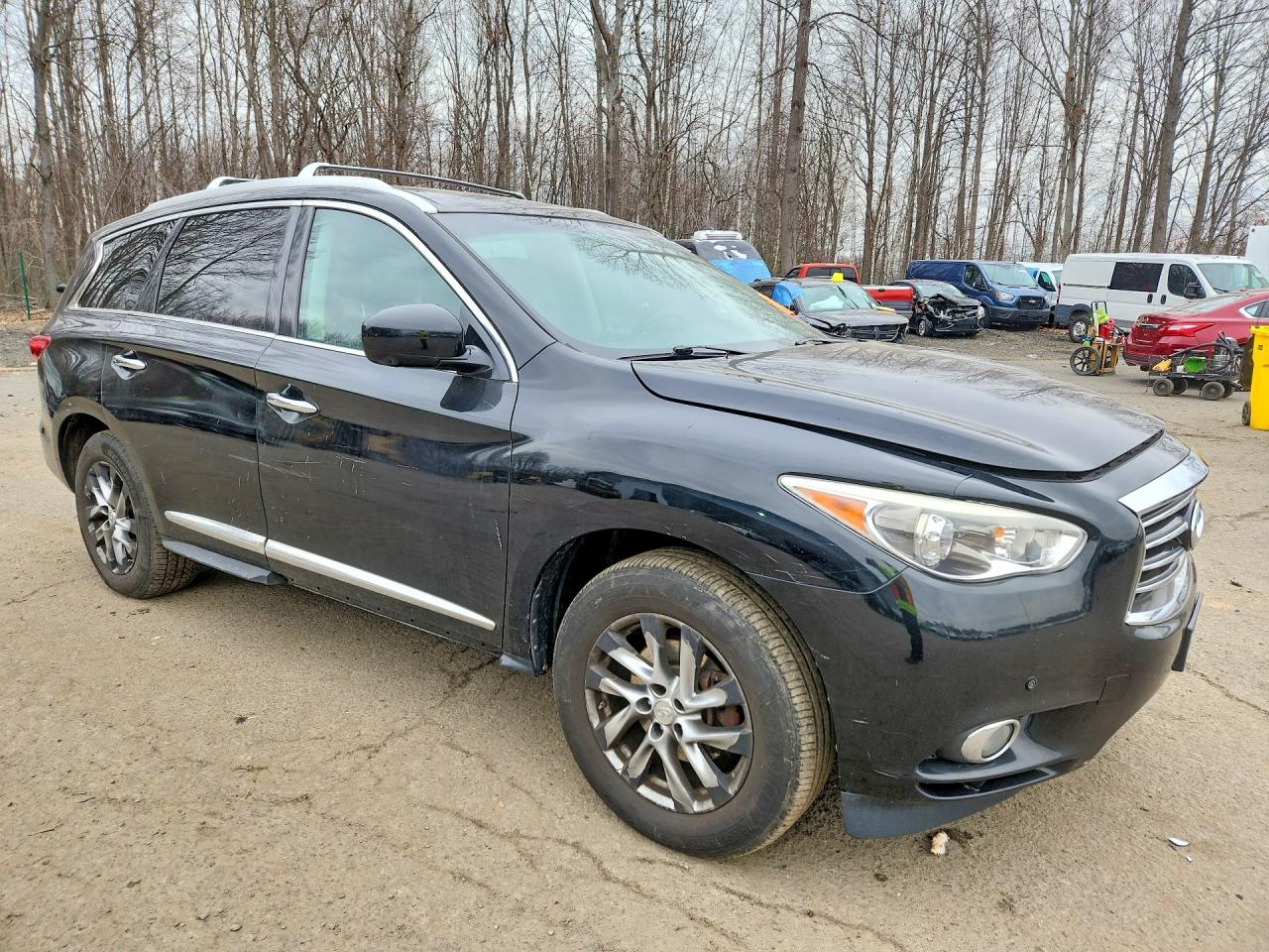 2013 Infiniti Jx35 Base Black vin: 5N1AL0MM2DC345846
