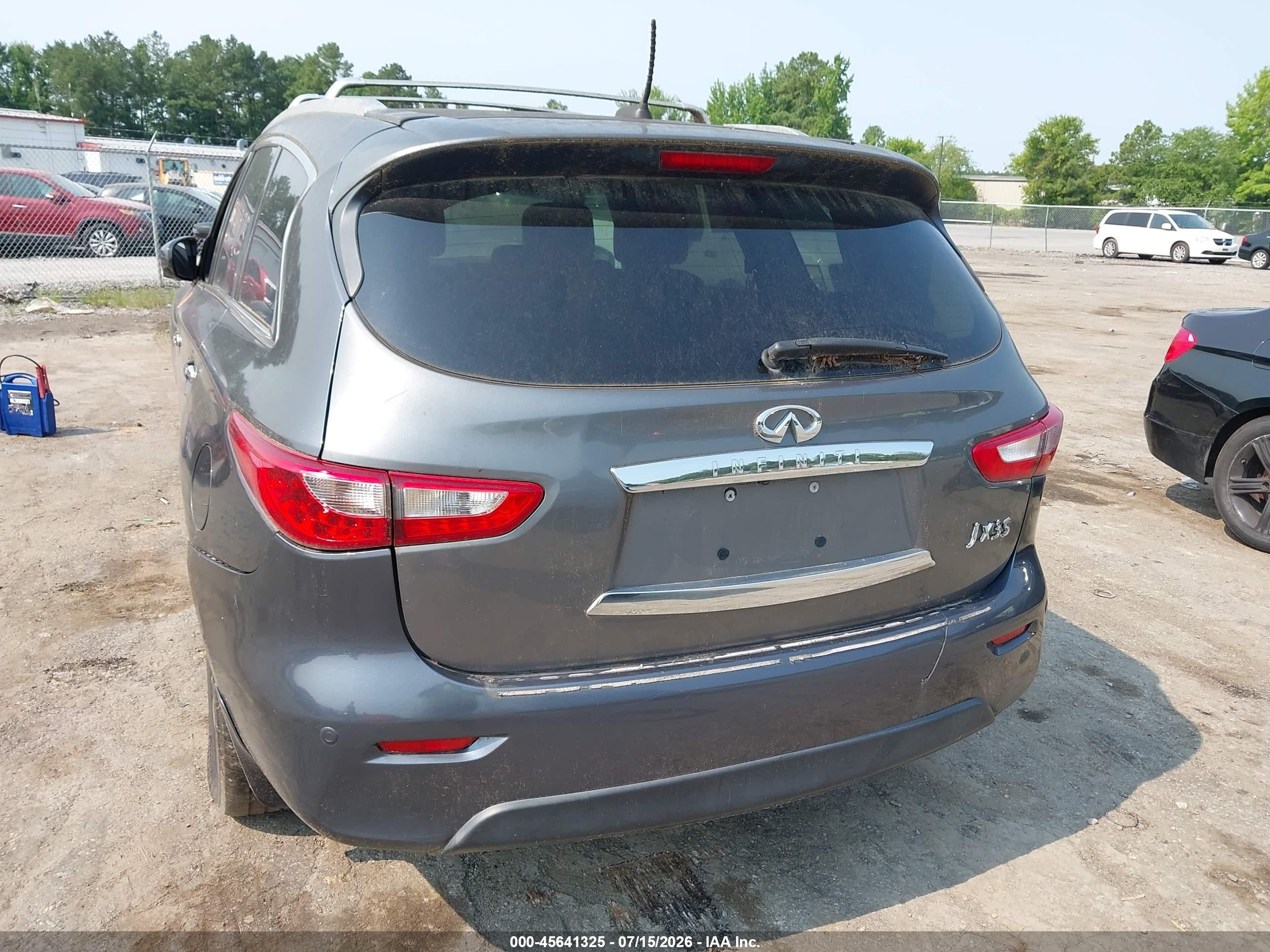 2013 Infiniti Jx35   Gray vin: 5N1AL0MM2DC347077