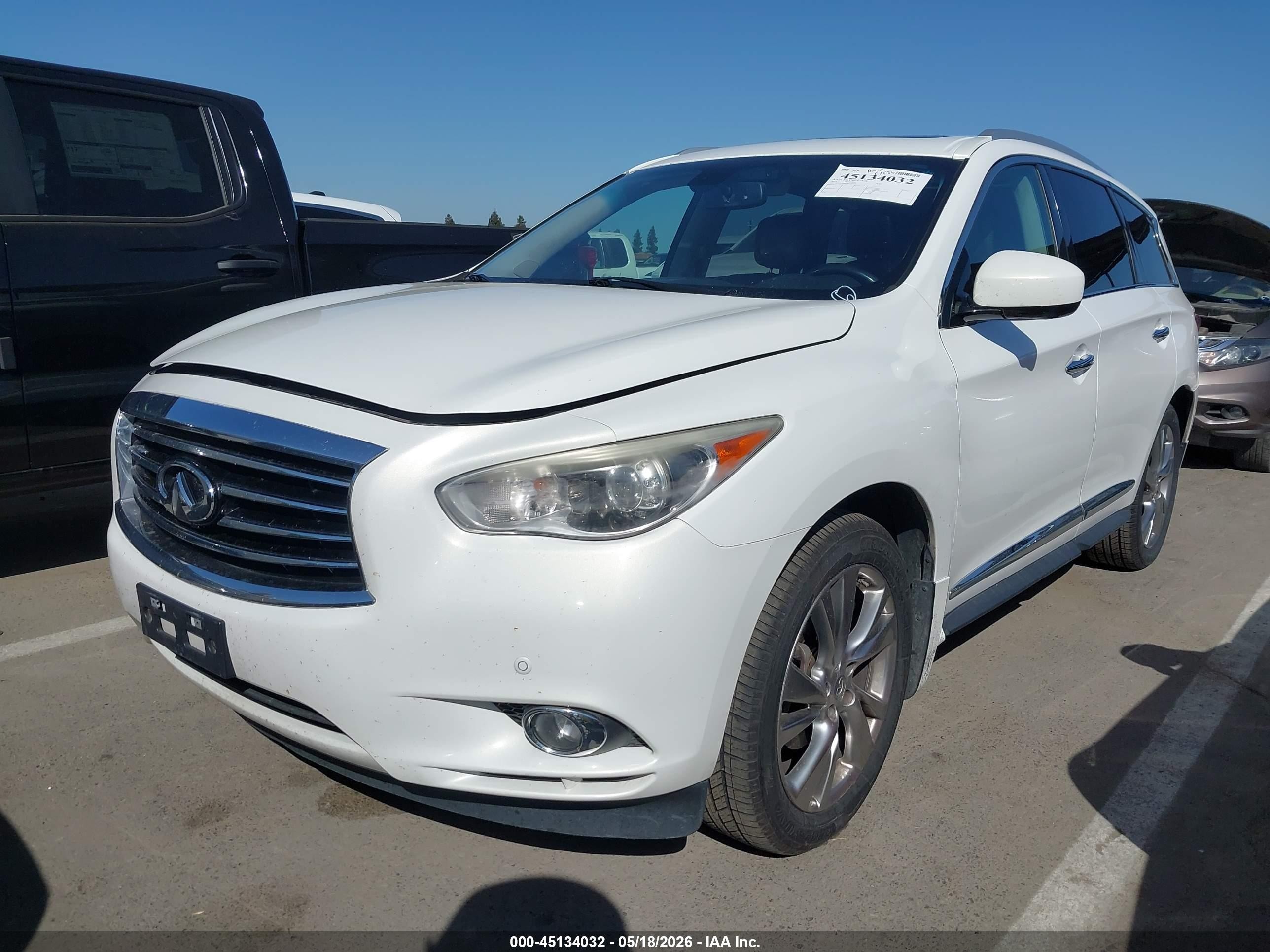 2013 Infiniti Jx35   Белый vin: 5N1AL0MM2DC349654