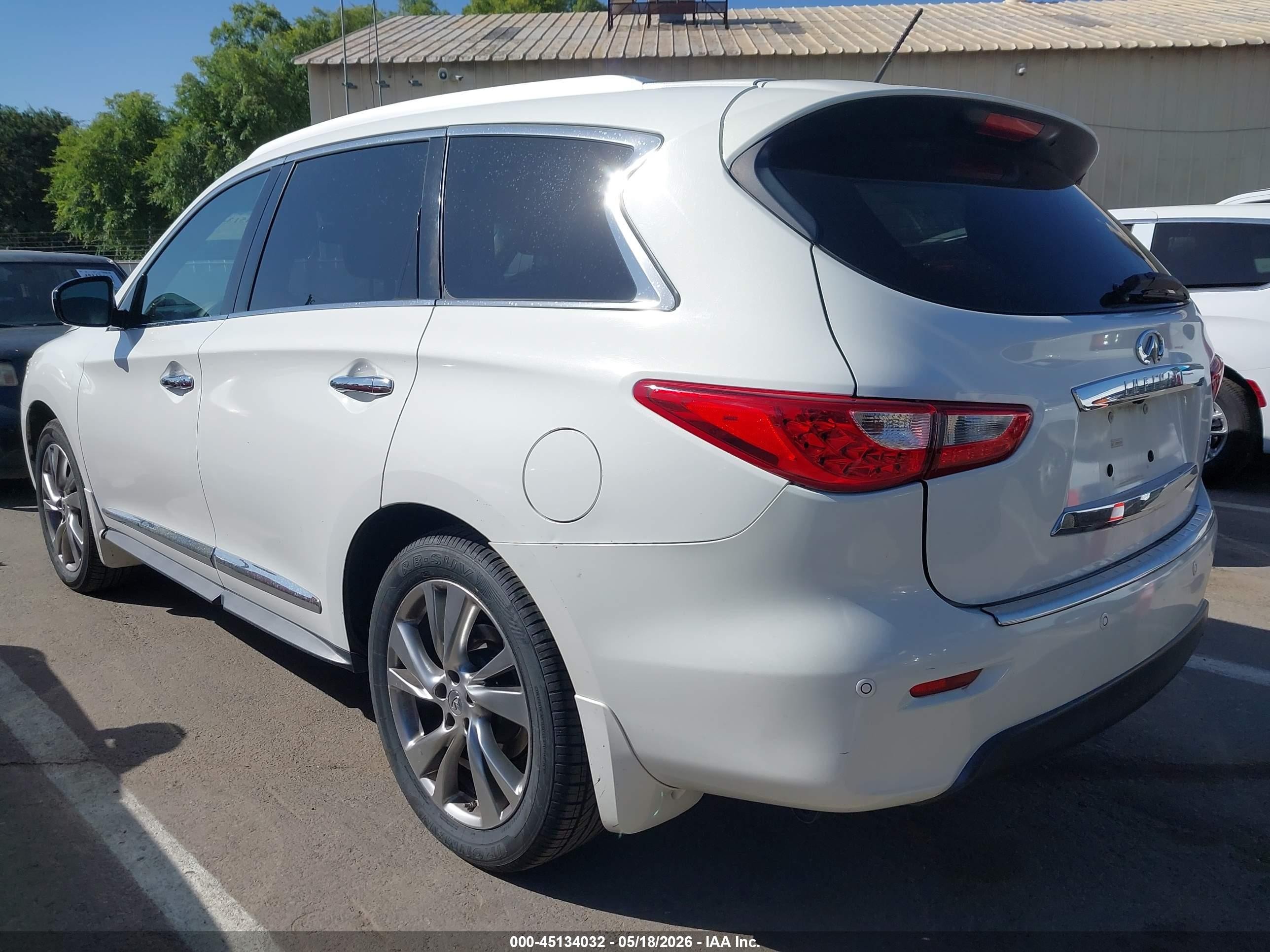 2013 Infiniti Jx35   Белый vin: 5N1AL0MM2DC349654